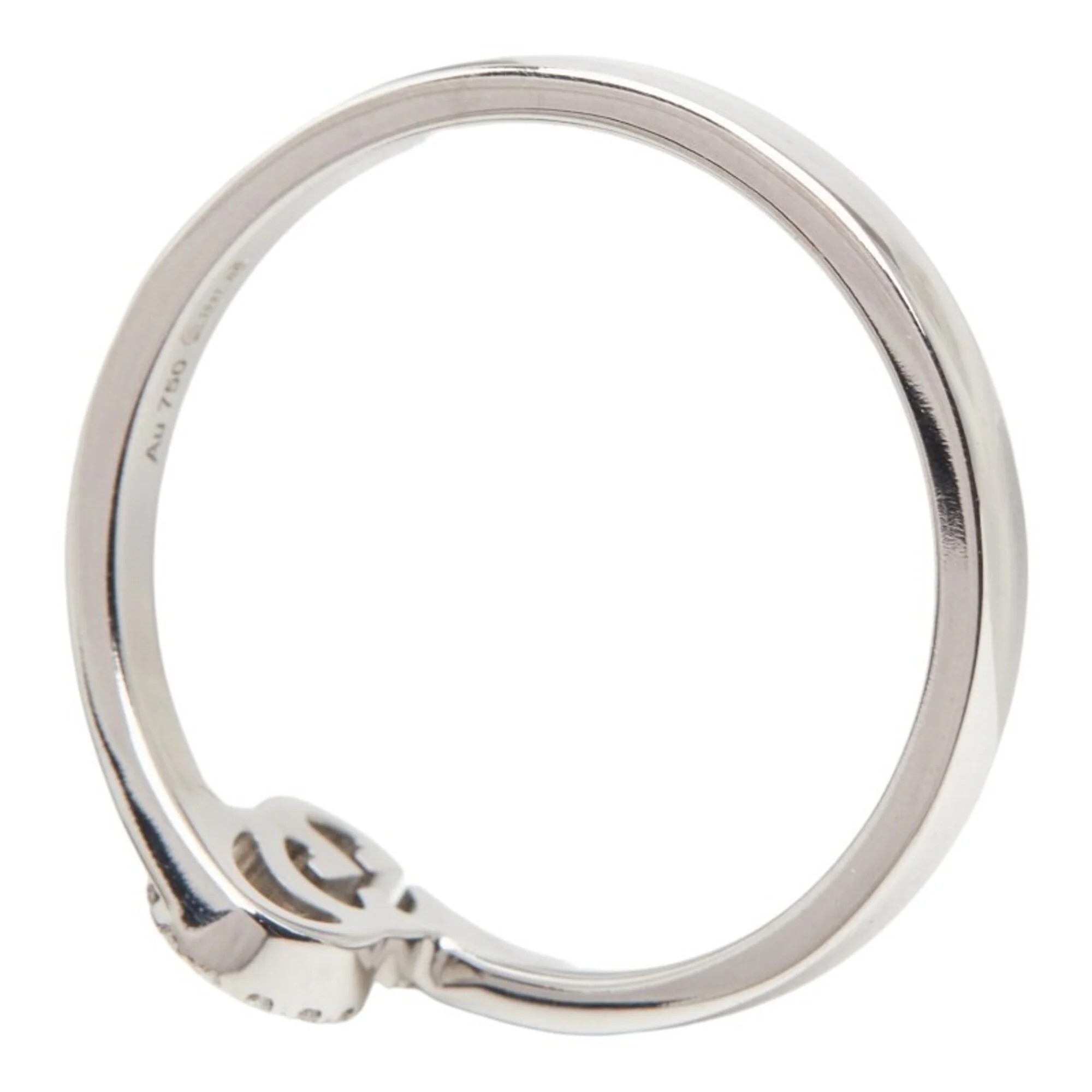 Ring 18K White Gold with Diamond - Image 5