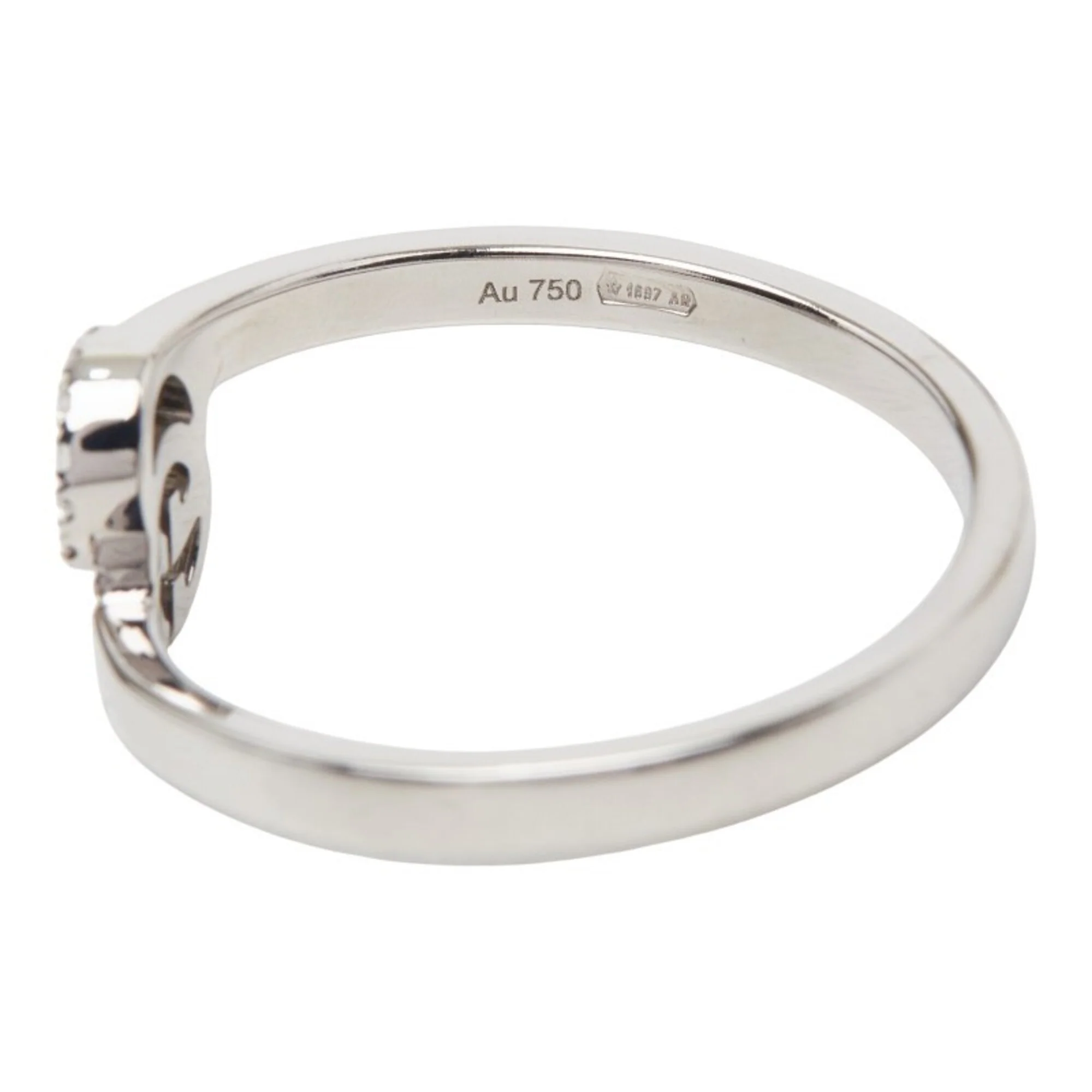 Ring 18K White Gold with Diamond - Image 7
