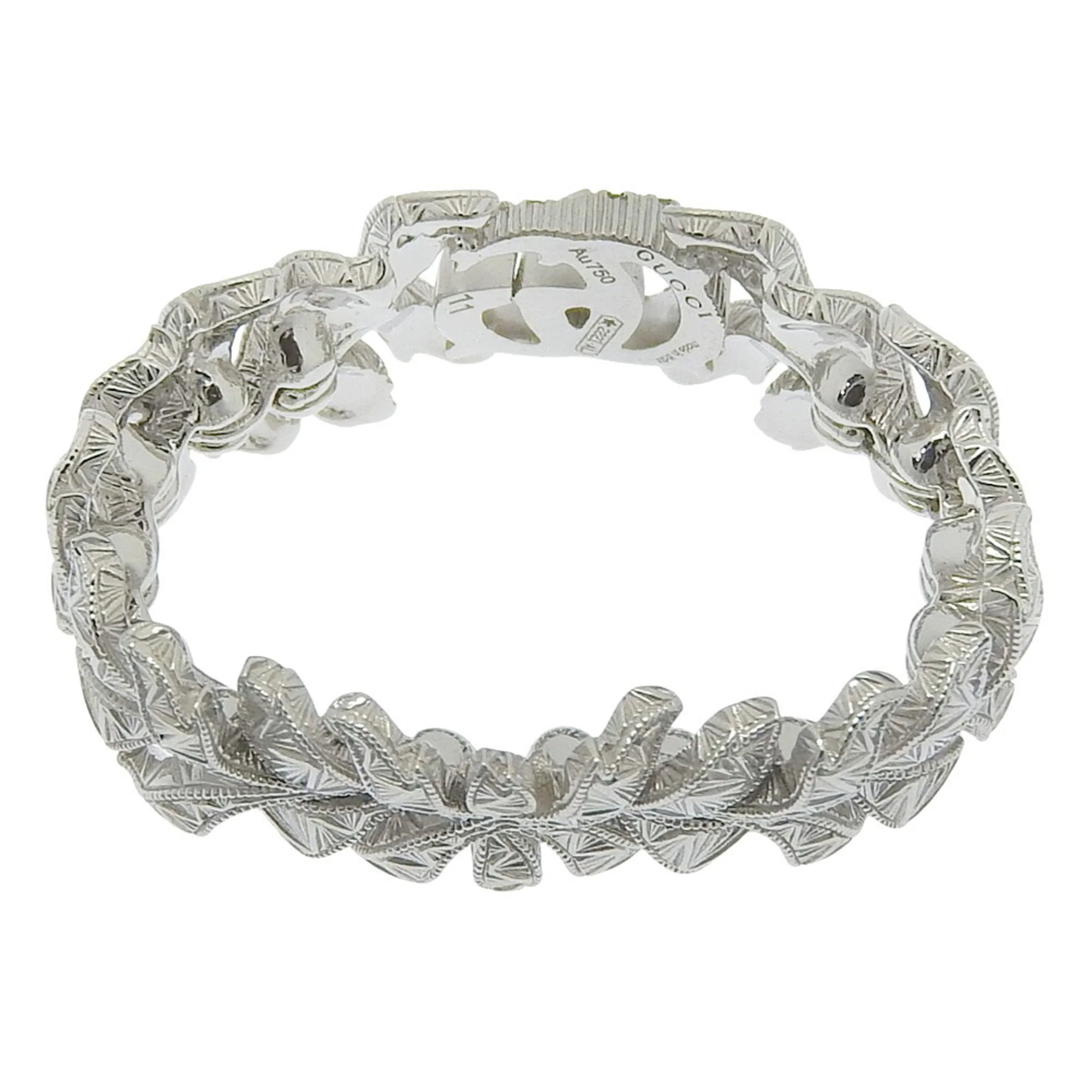 Ring 18K White Gold with Diamonds - Image 3