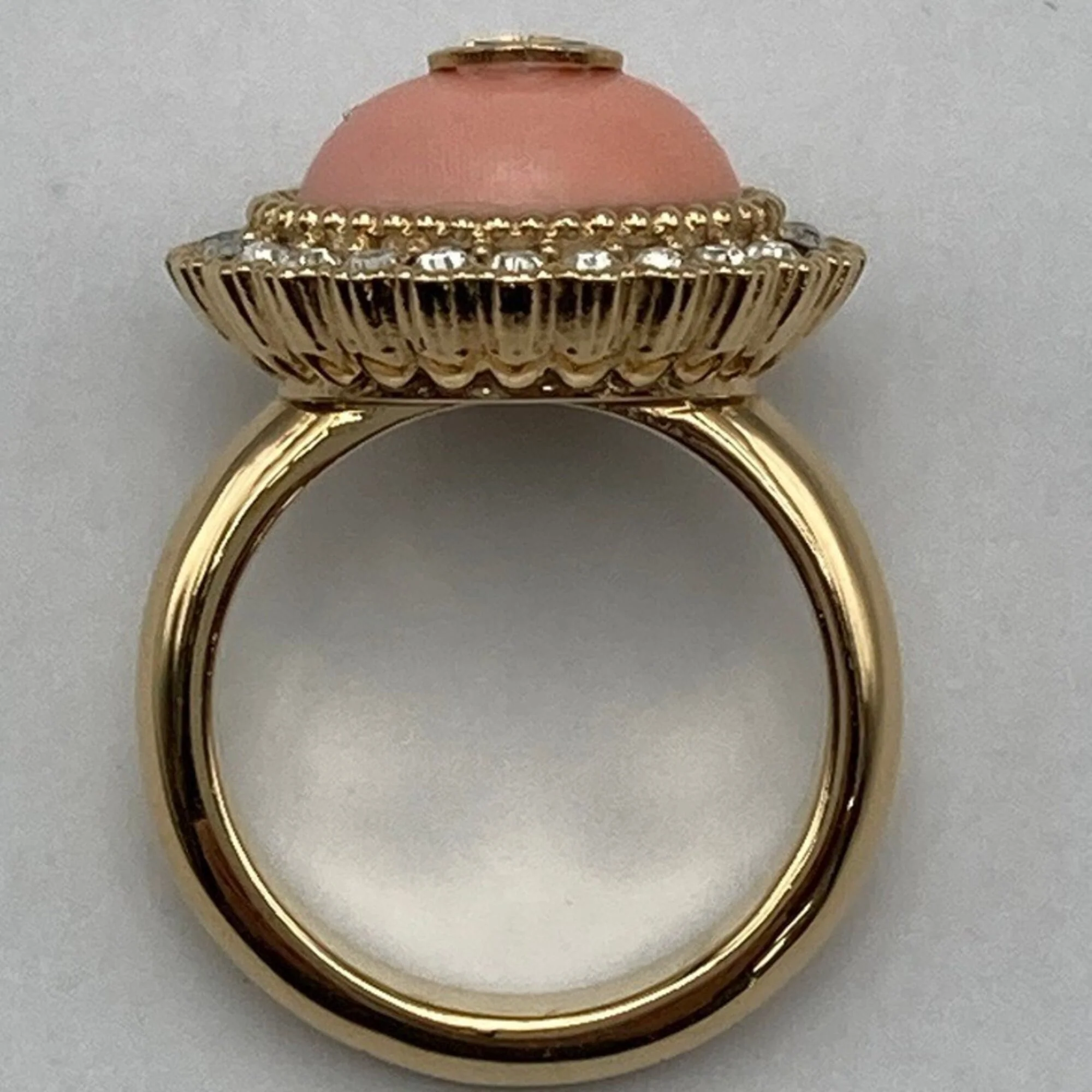 Ring Metal Pink with Rhinestone - Image 5