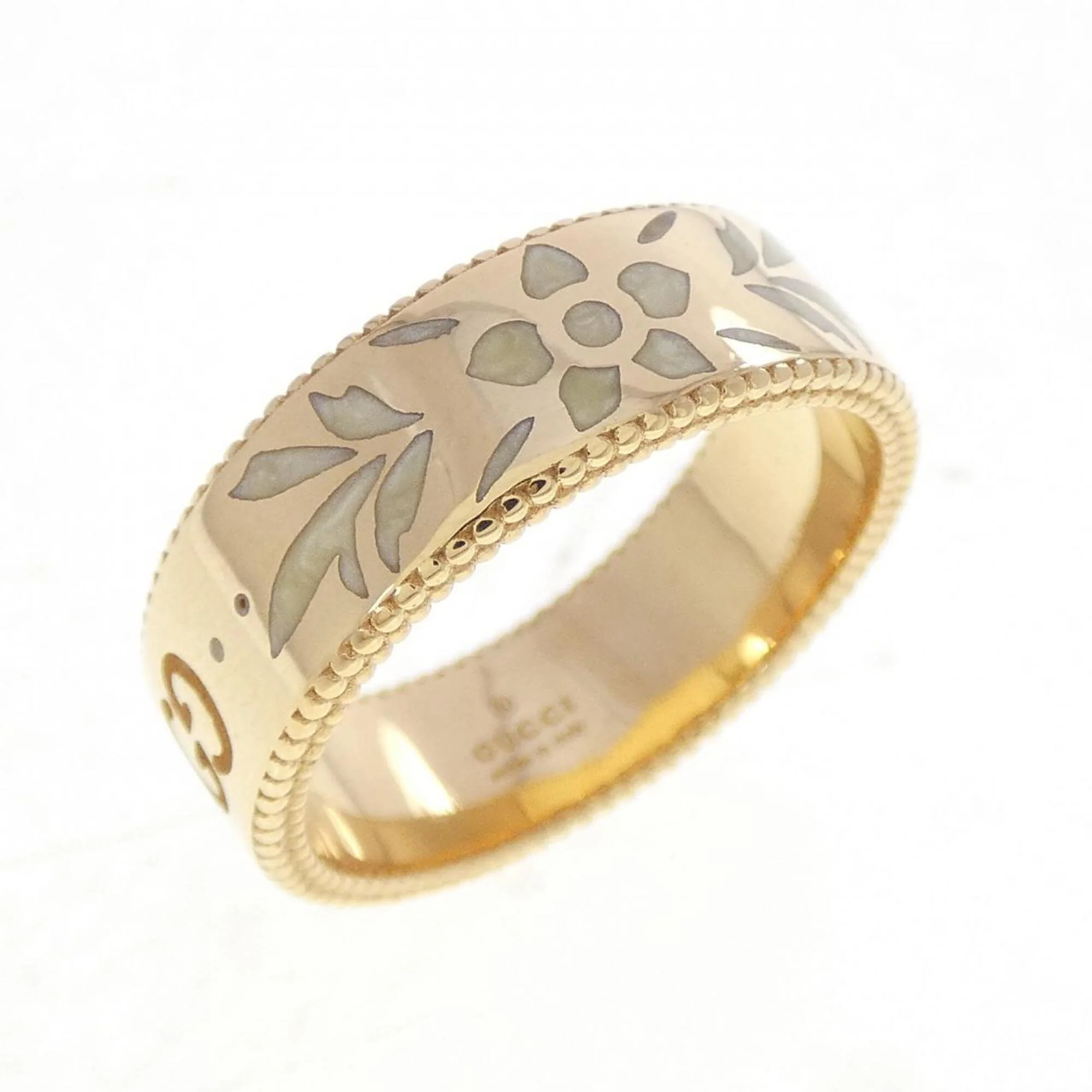 Ring Resin and 18K Yellow Gold