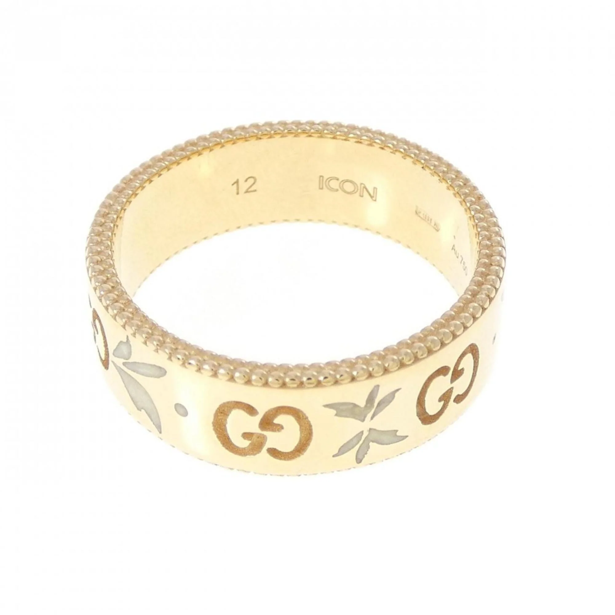 Ring Resin and 18K Yellow Gold - Image 3