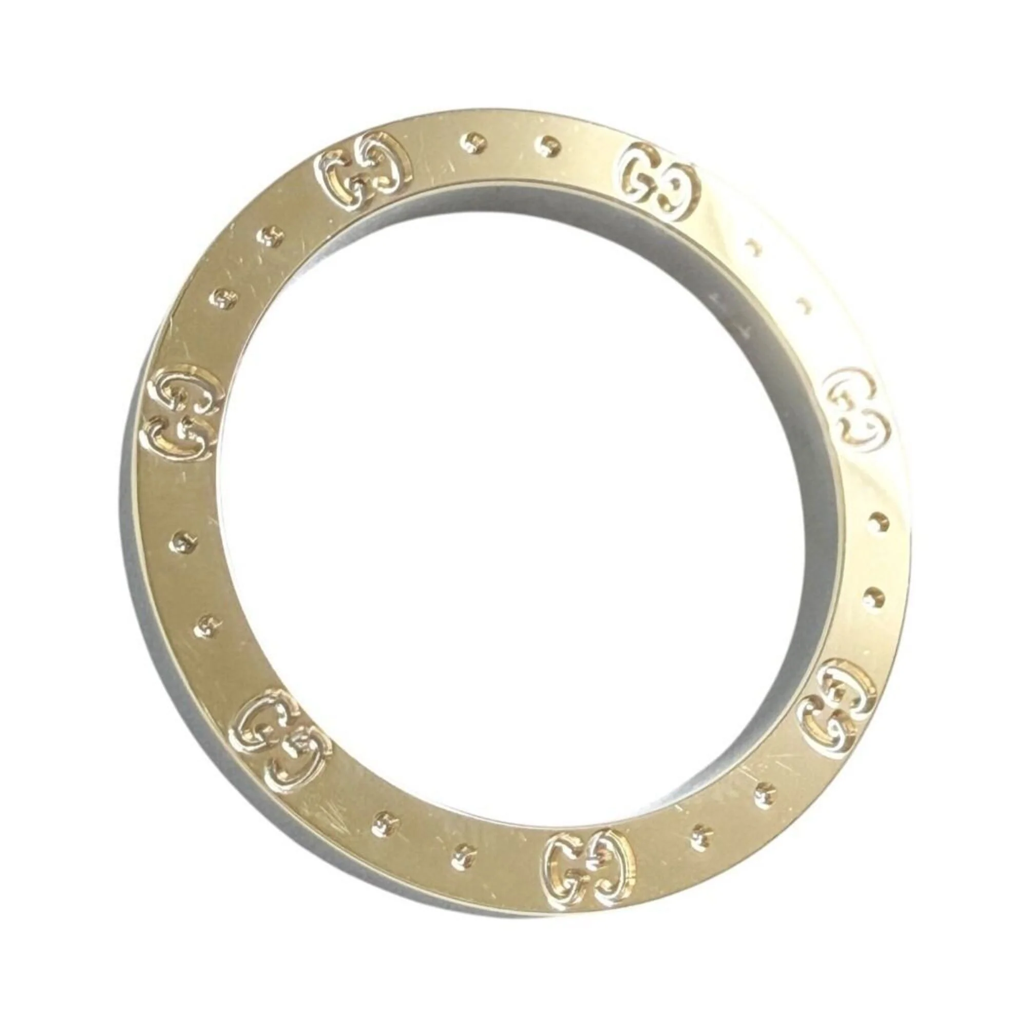 Ring Stainless Steel and 18K Yellow Gold - Image 3