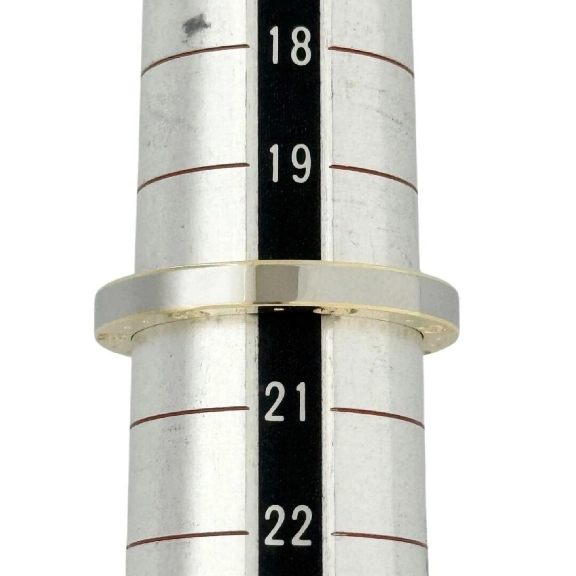 Ring Stainless Steel and 18K Yellow Gold - Image 9