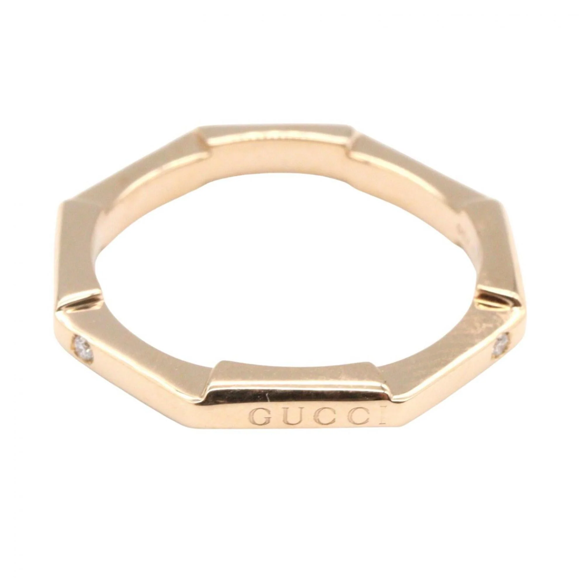 Two Loves Ring 18K Rose Gold and Diamond - Image 2