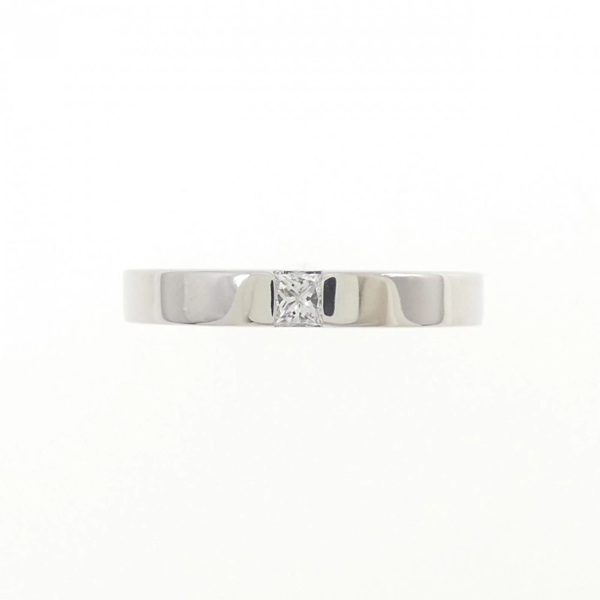 Princess Cut Ring Platinum with Diamond - Image 2
