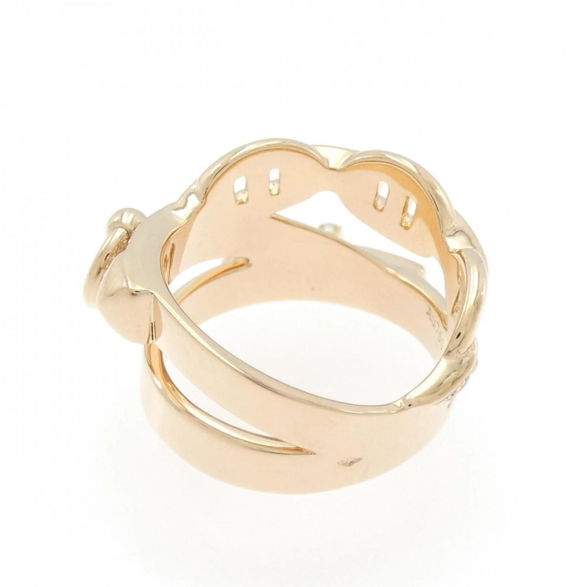 Alchimi One Band Ring 18K Rose Gold with Diamond - Image 3