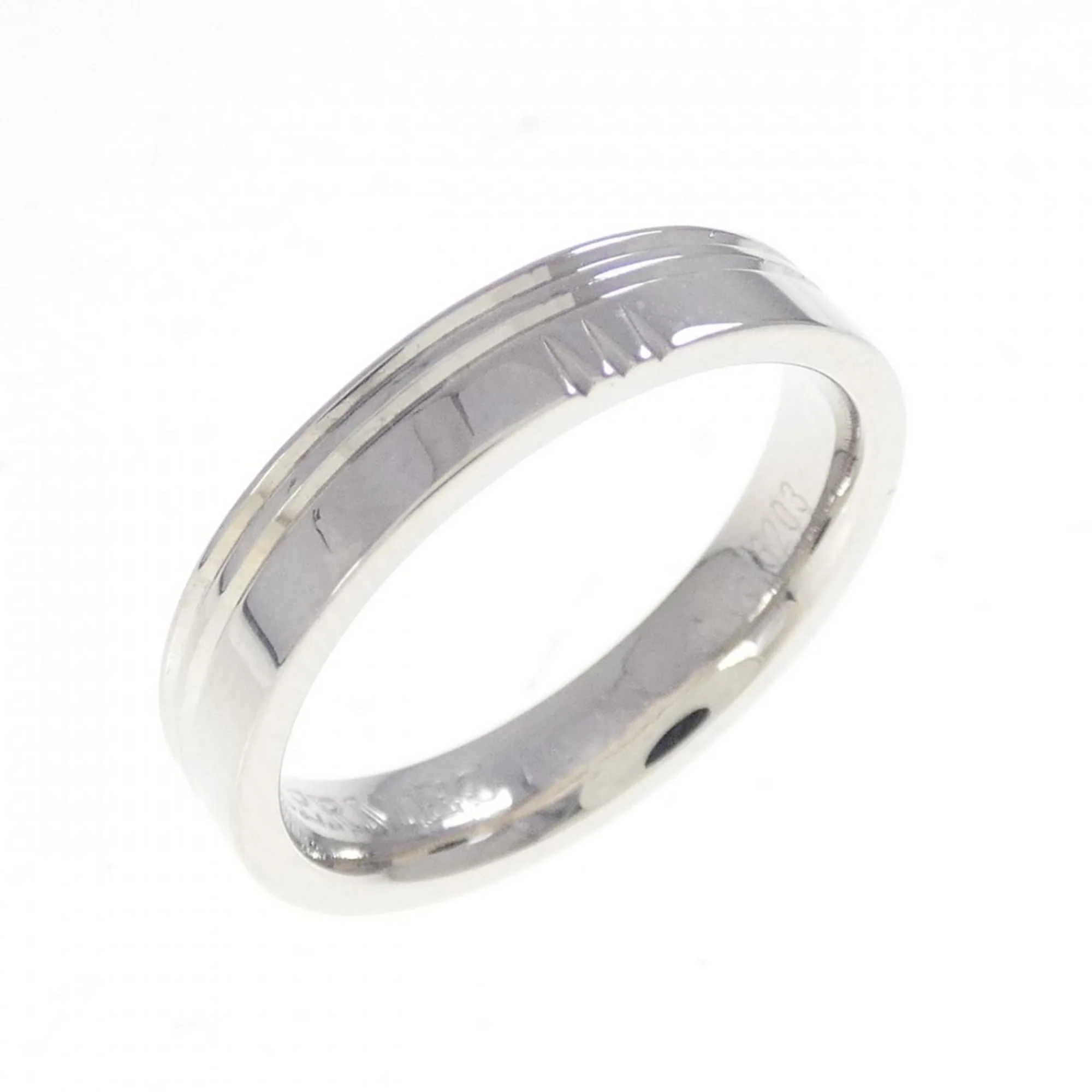 Band Ring 18K White Gold