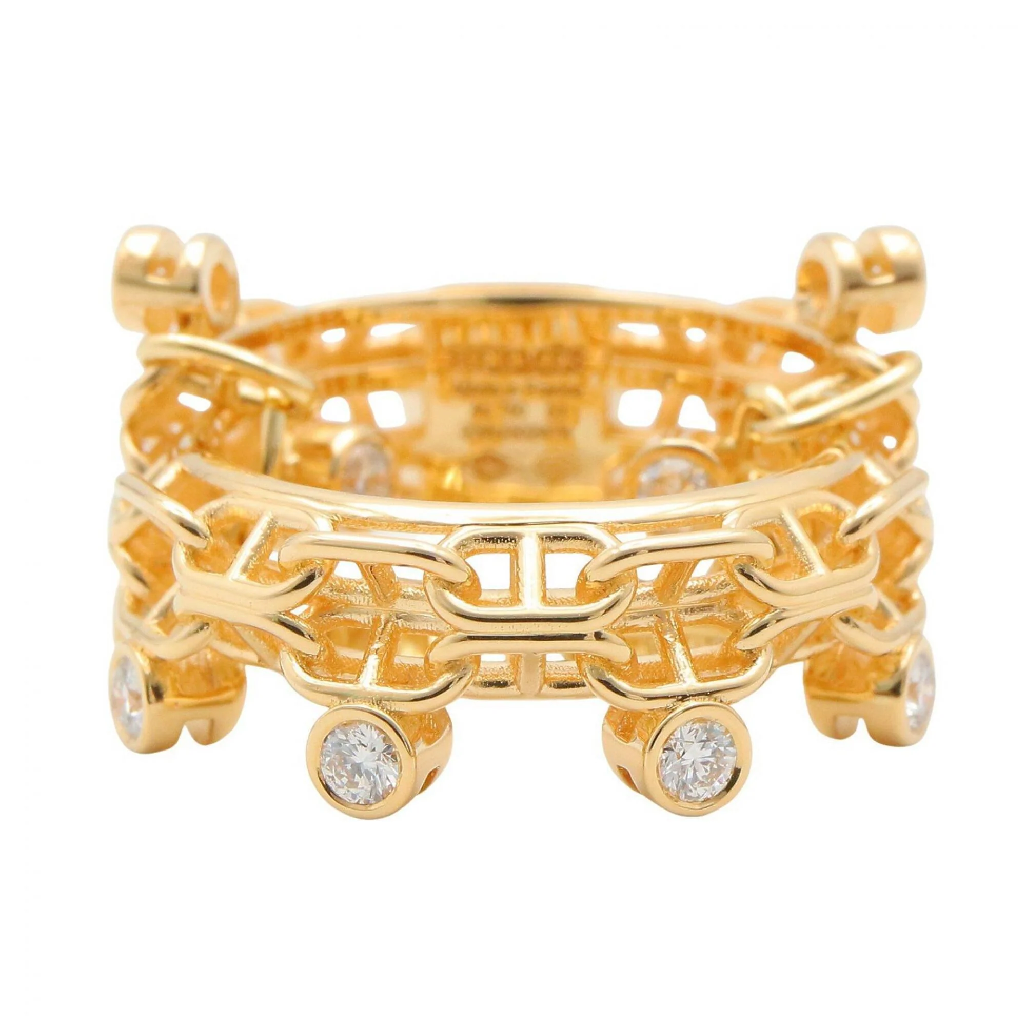 Calypso Diamond Ring 18K Yellow Gold - Image 2