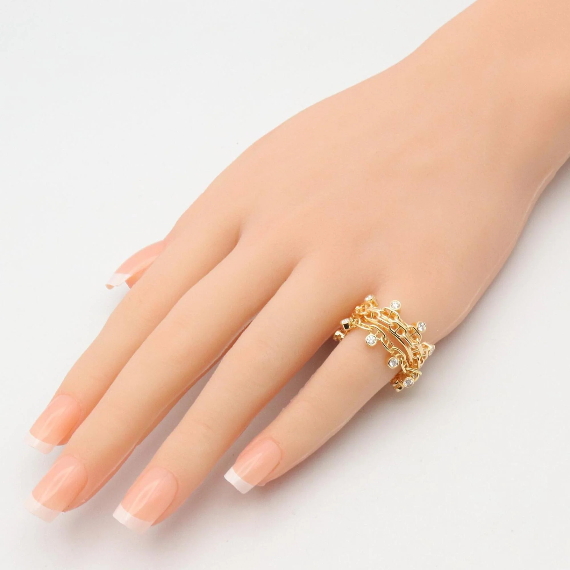 Calypso Diamond Ring 18K Yellow Gold - Image 8