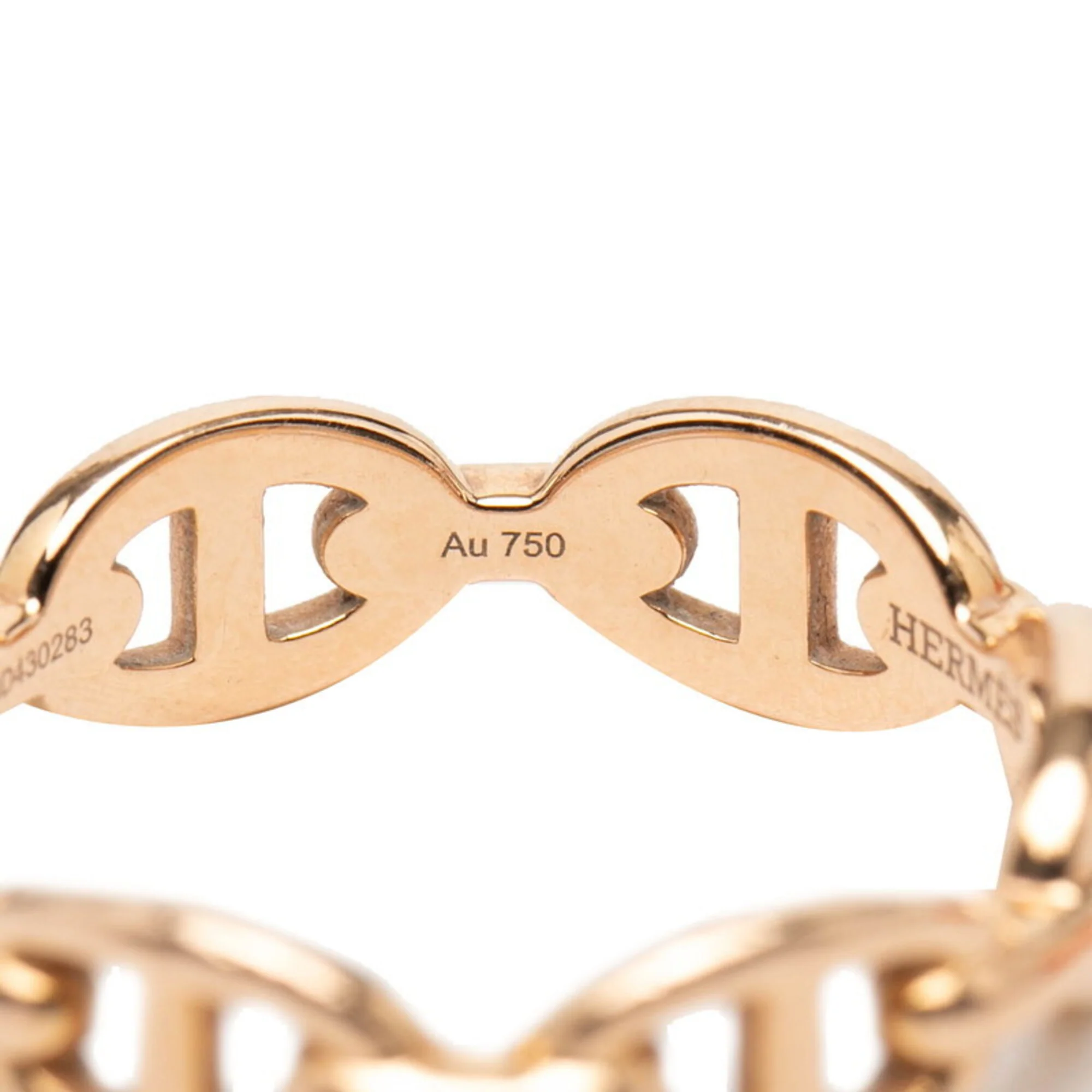 Chaine d'Ancre Enchainée Ring 18K Rose Gold - Image 4