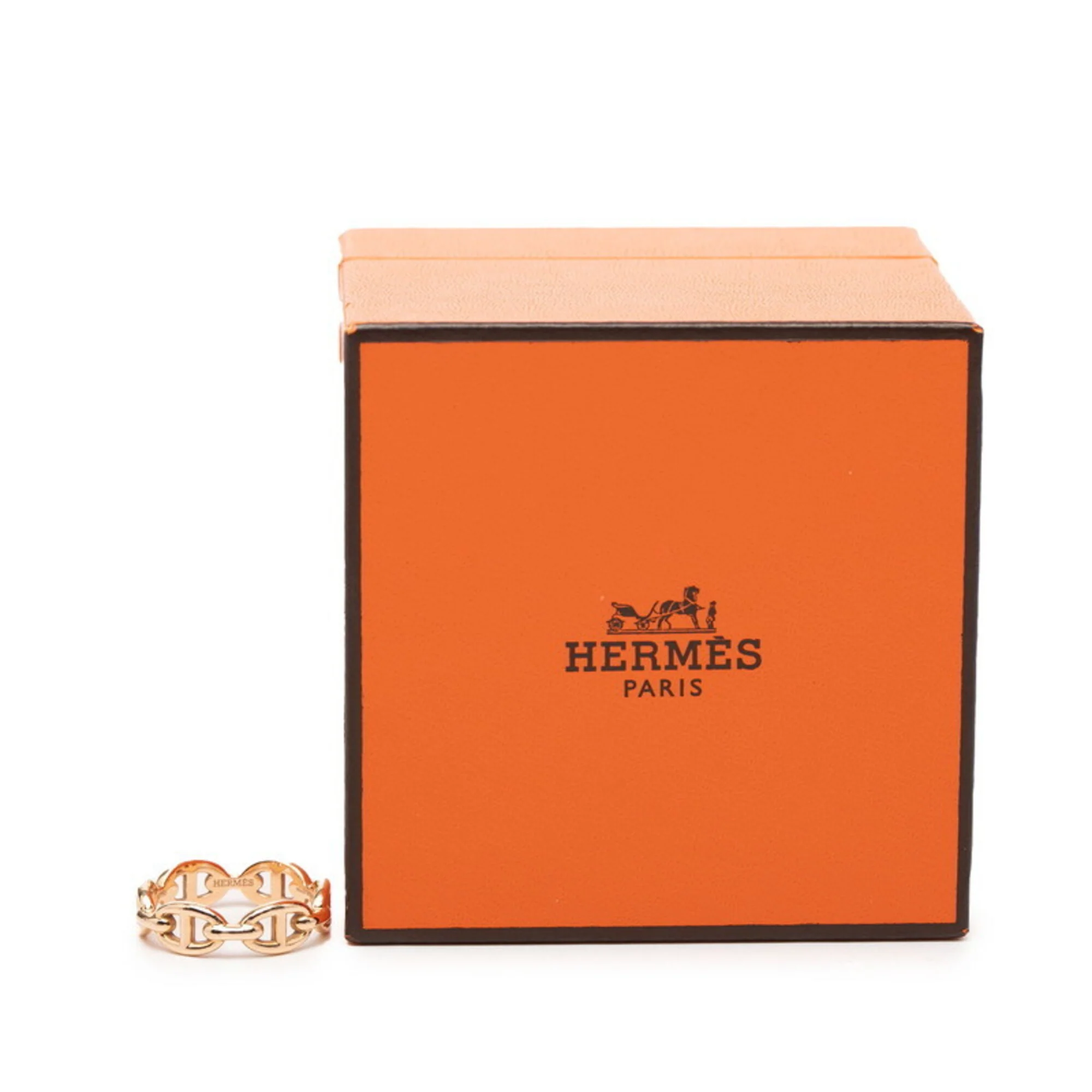 Chaine d'Ancre Enchainée Ring 18K Rose Gold - Image 7