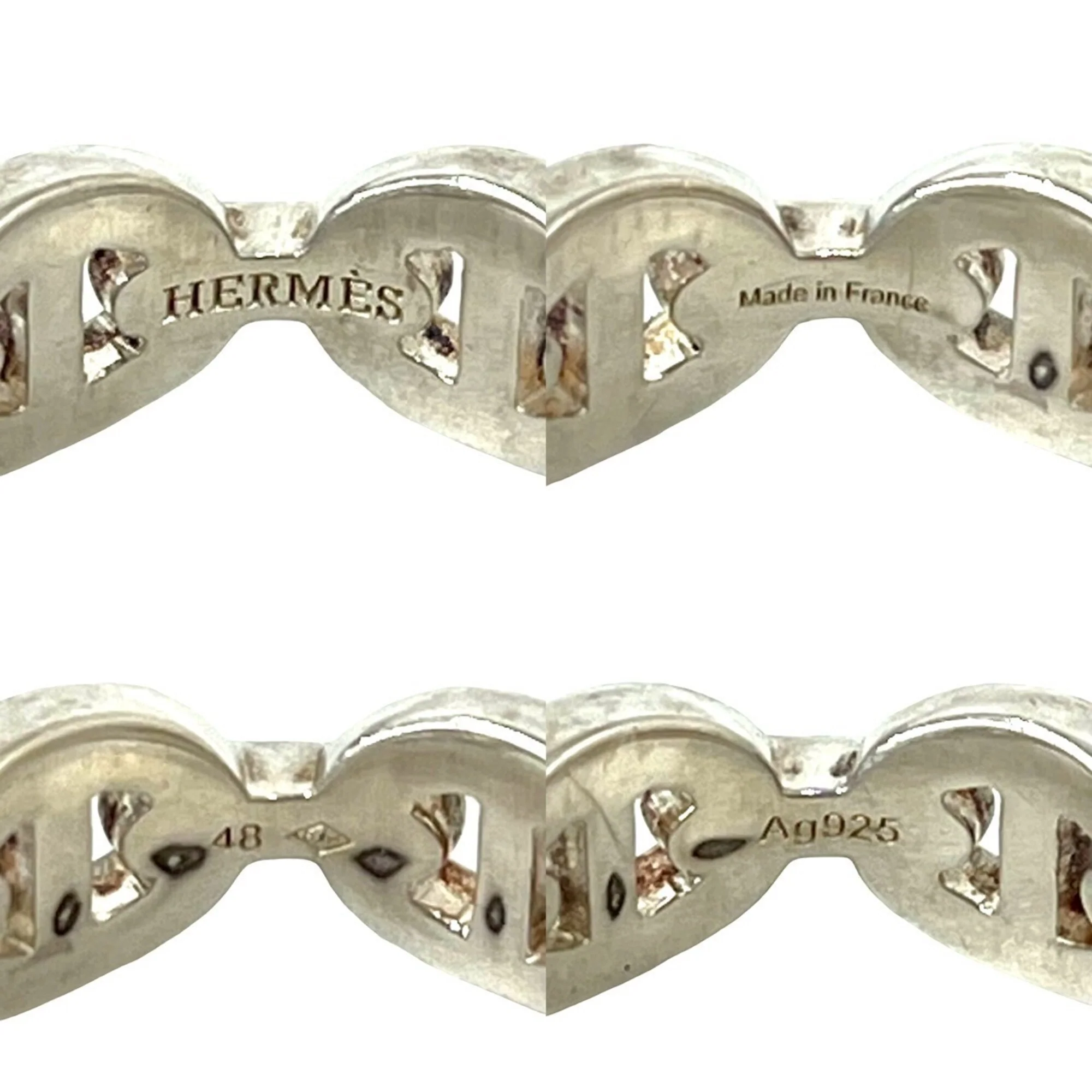 Chaine d'Ancre Enchainée Ring Sterling Silver - Image 3