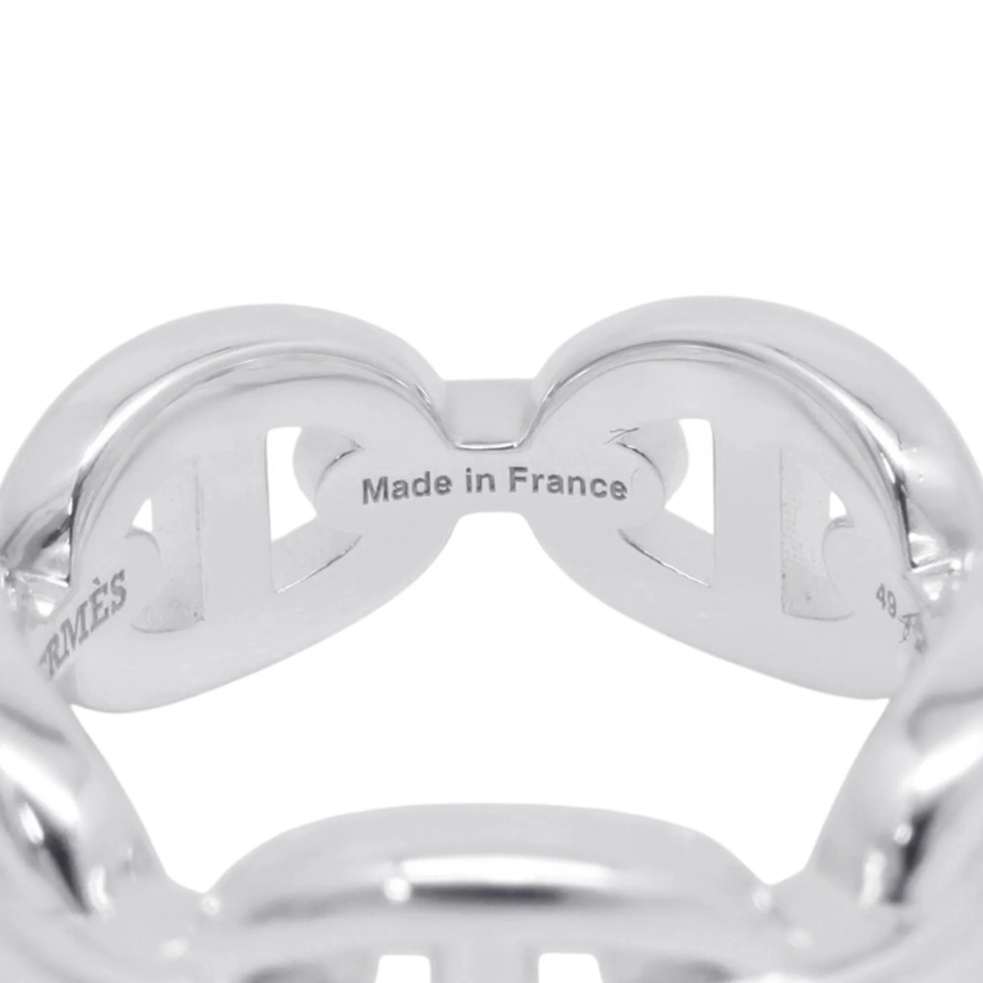 Chaine d'Ancre Enchainee Ring Sterling Silver Mini - Image 7