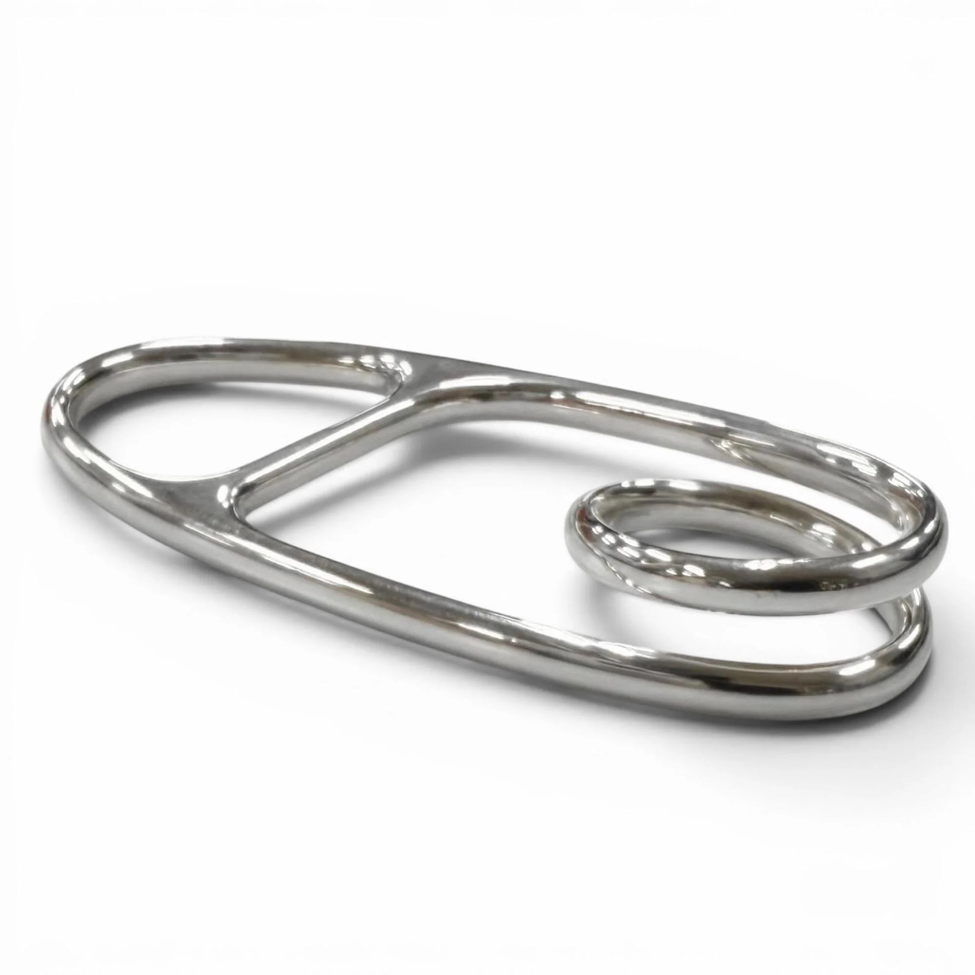 Chaine d'Ancre Punk Ring Sterling Silver - Image 4