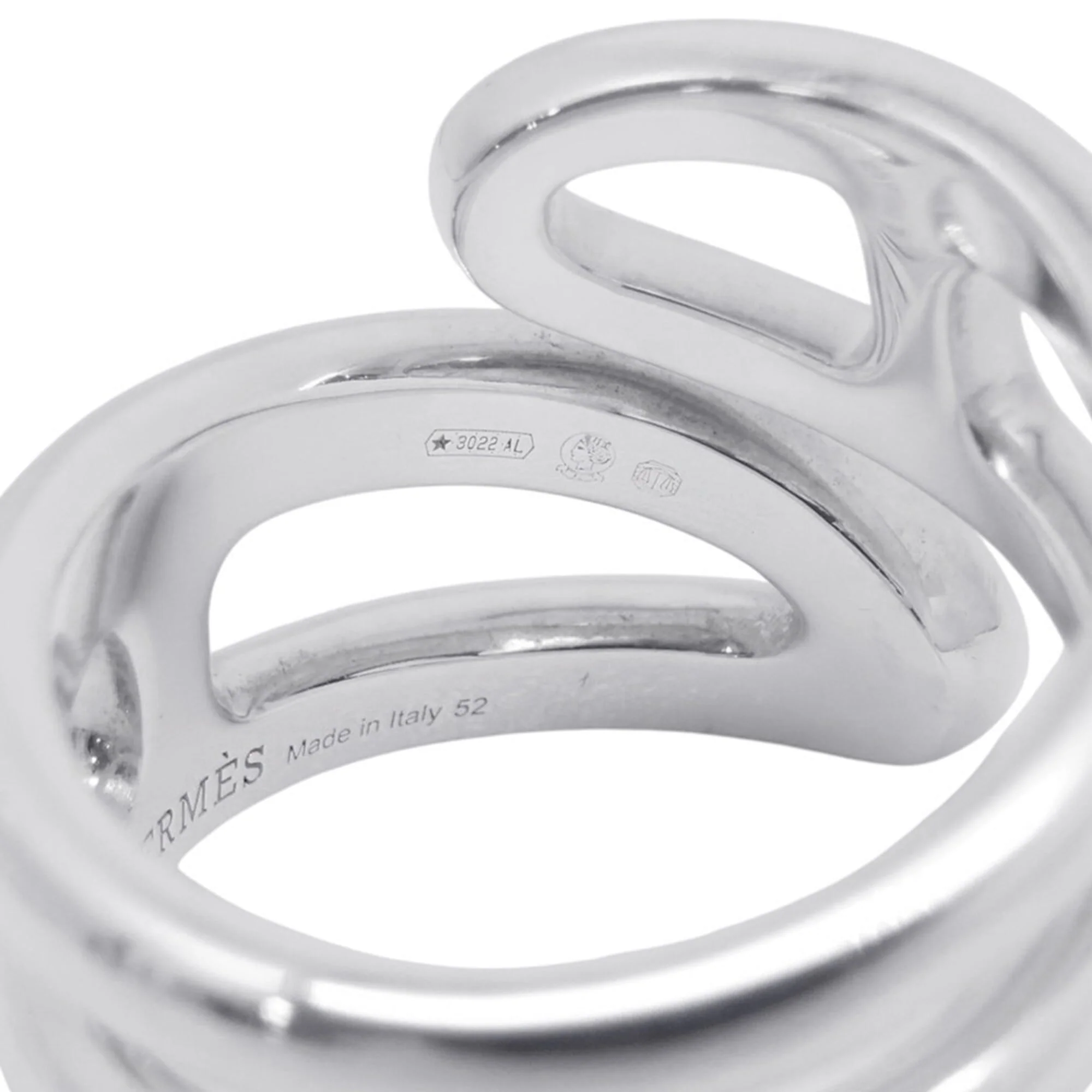 Chaine D'Ancre Twist Punk Mini Ring Sterling Silver - Image 8