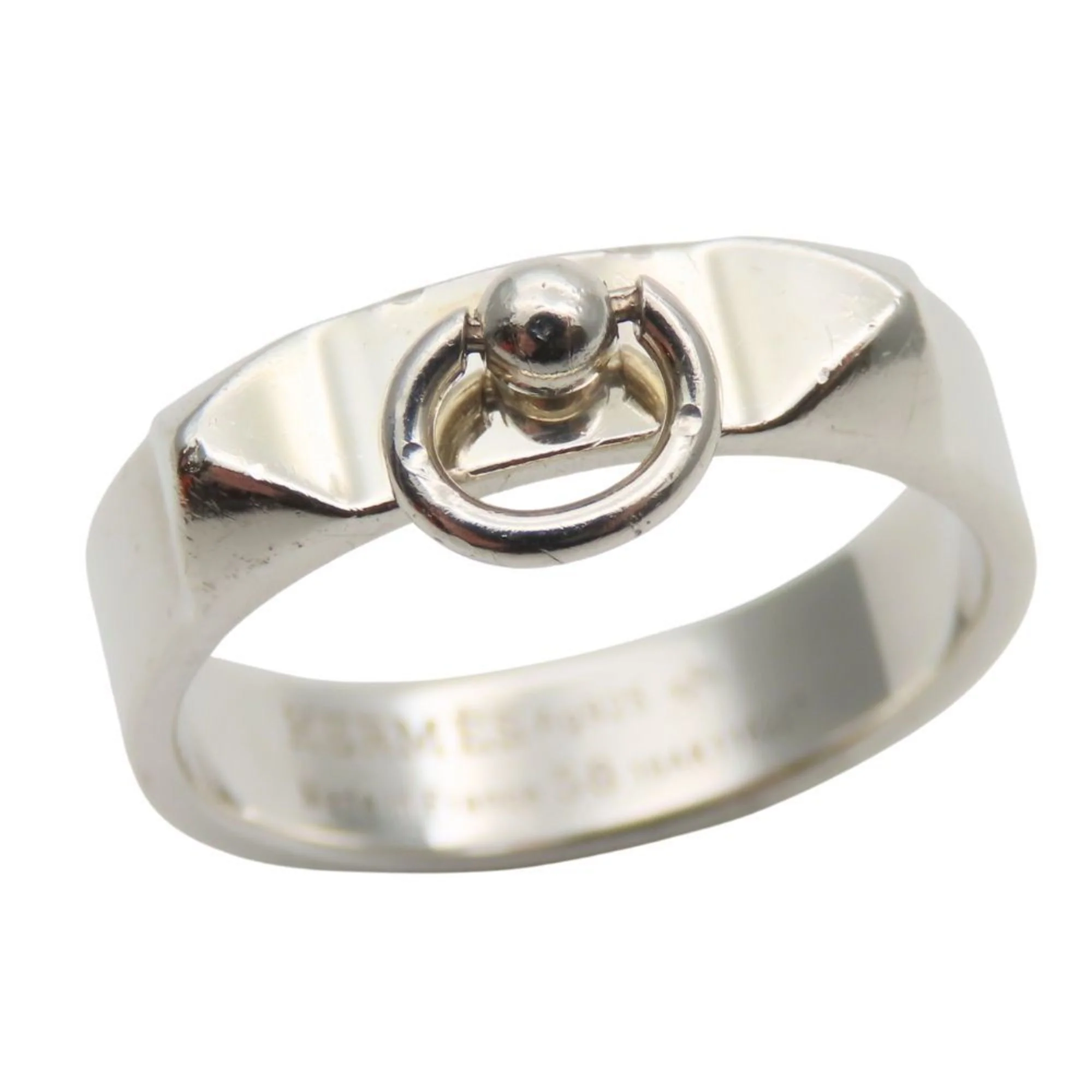 Collier de Chien Ring Sterling Silver Small