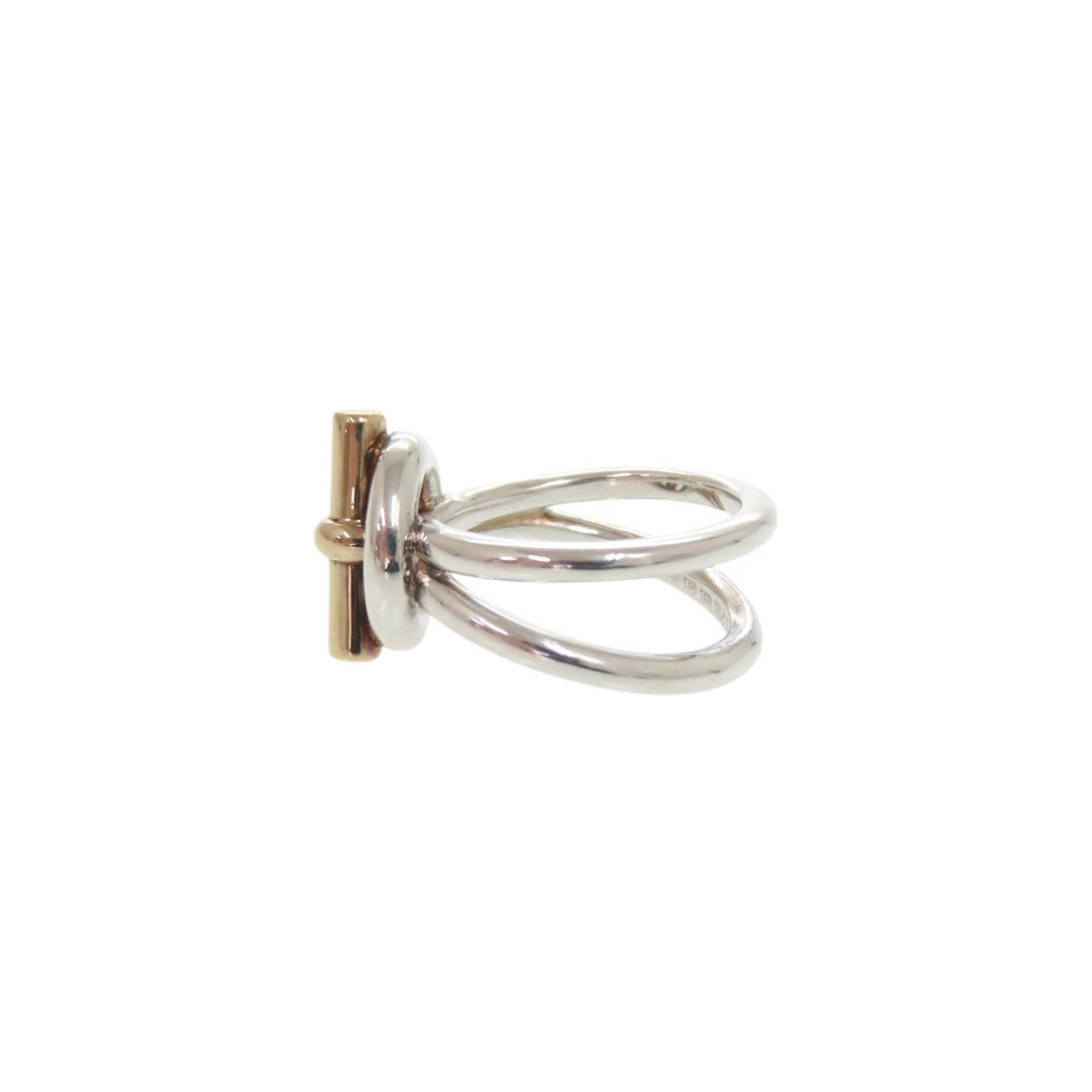 Croisette Ring 18K Gold and Sterling Silver - Image 4