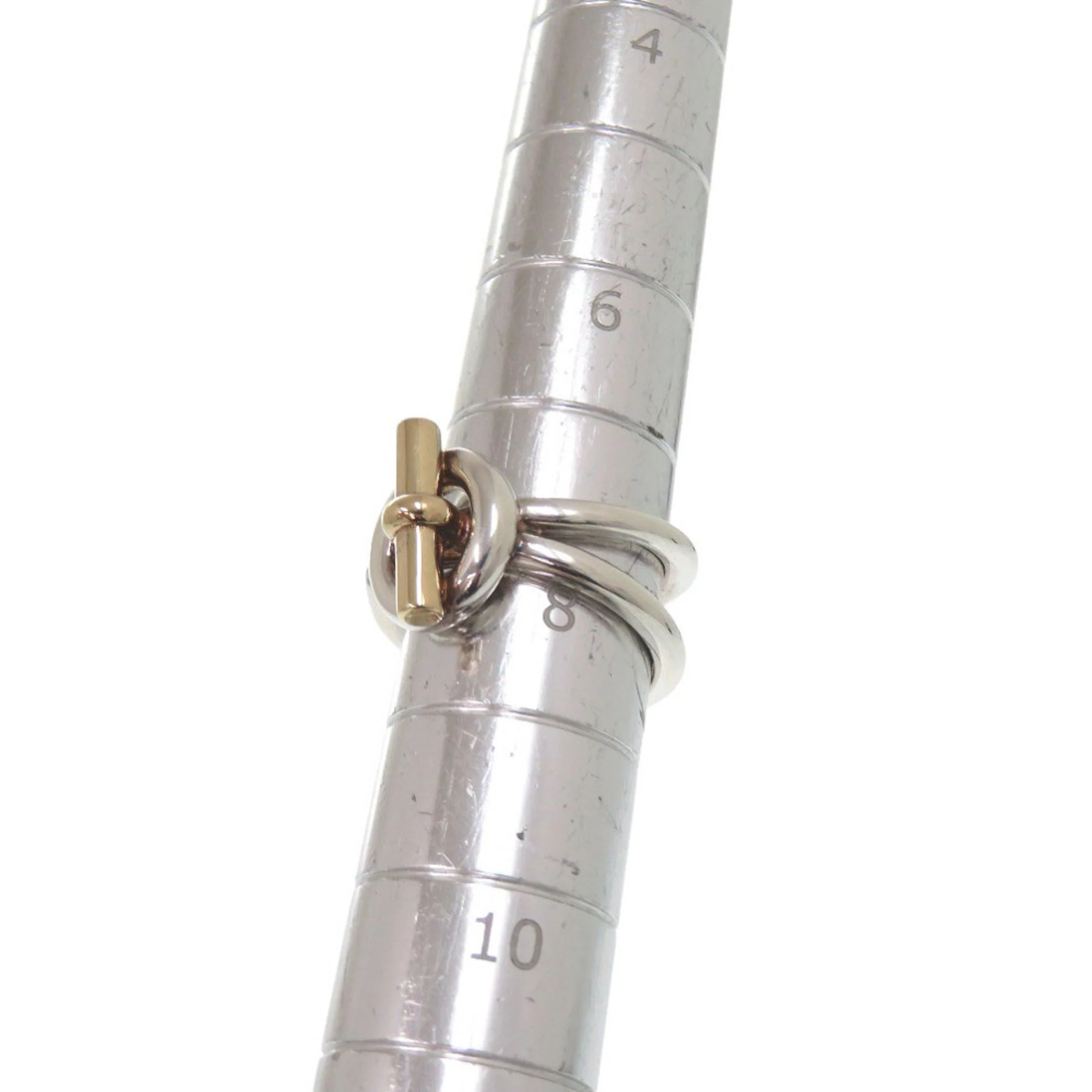 Croisette Ring 18K Gold and Sterling Silver - Image 6