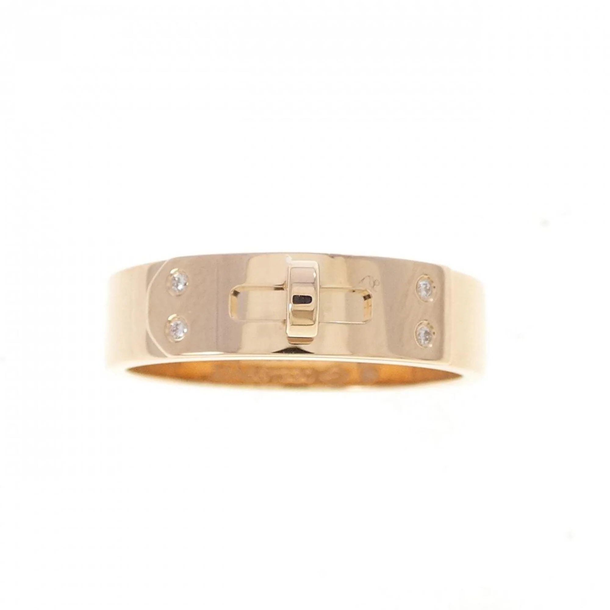 Kelly Ring 18K Rose Gold with Diamond - Image 2