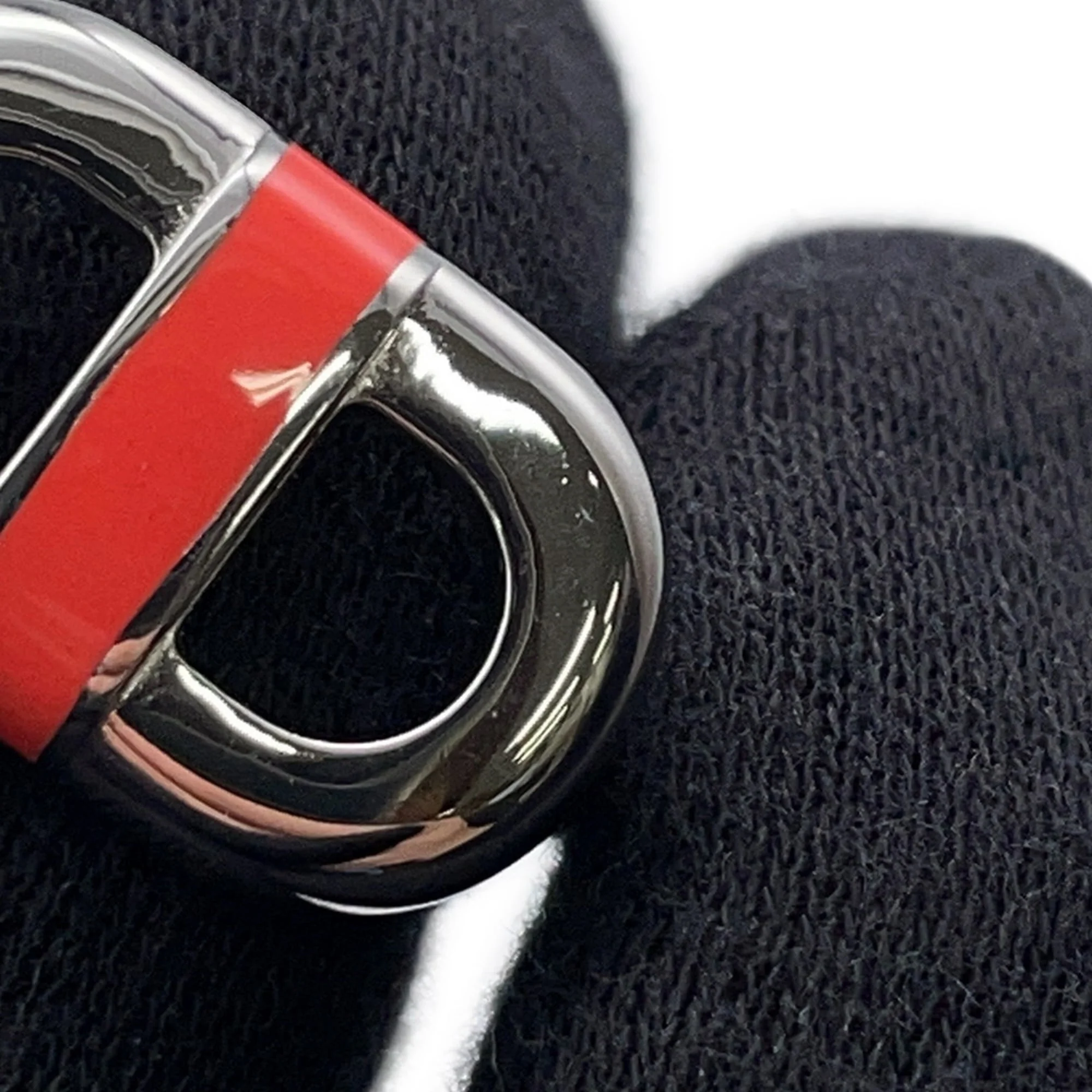 Maillon Orange Field Ring Sterling Silver - Image 6
