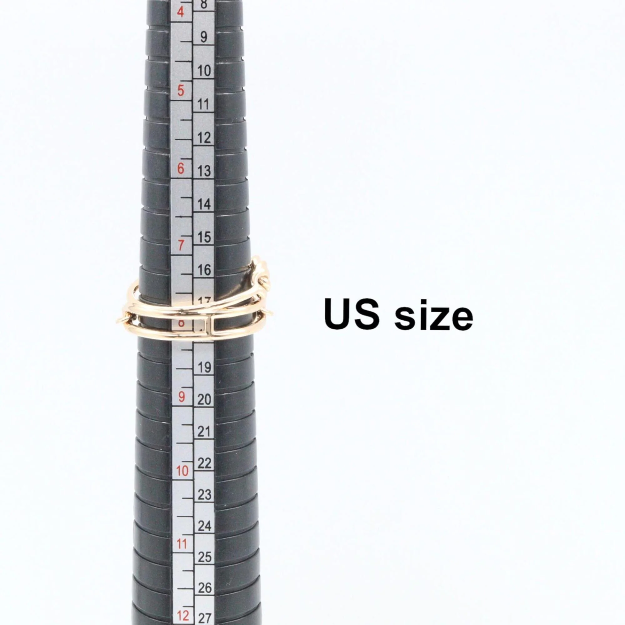 Mix and H Ring 18K Rose Gold - Image 5