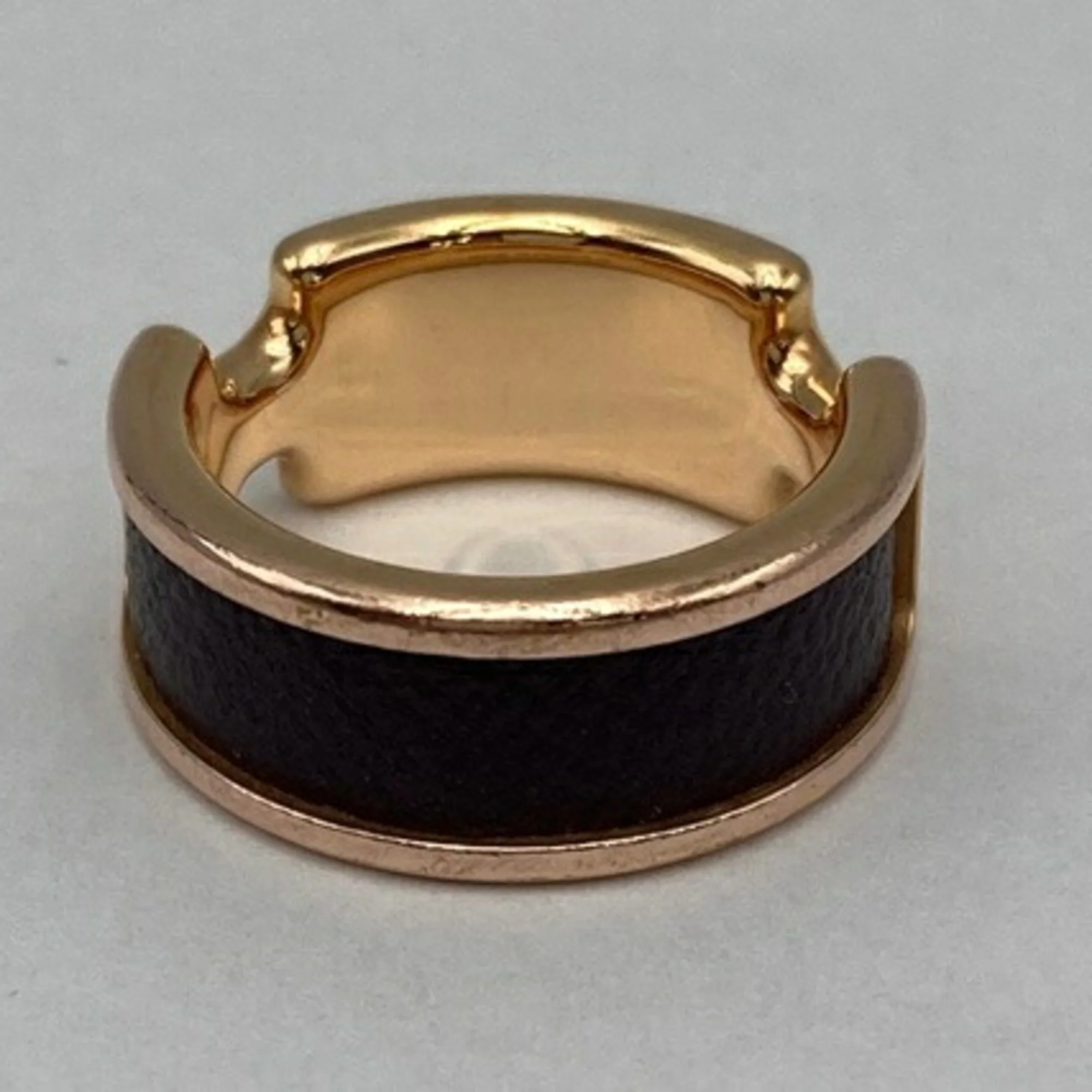 Olympe Ring Leather and Metal Mini - Image 3