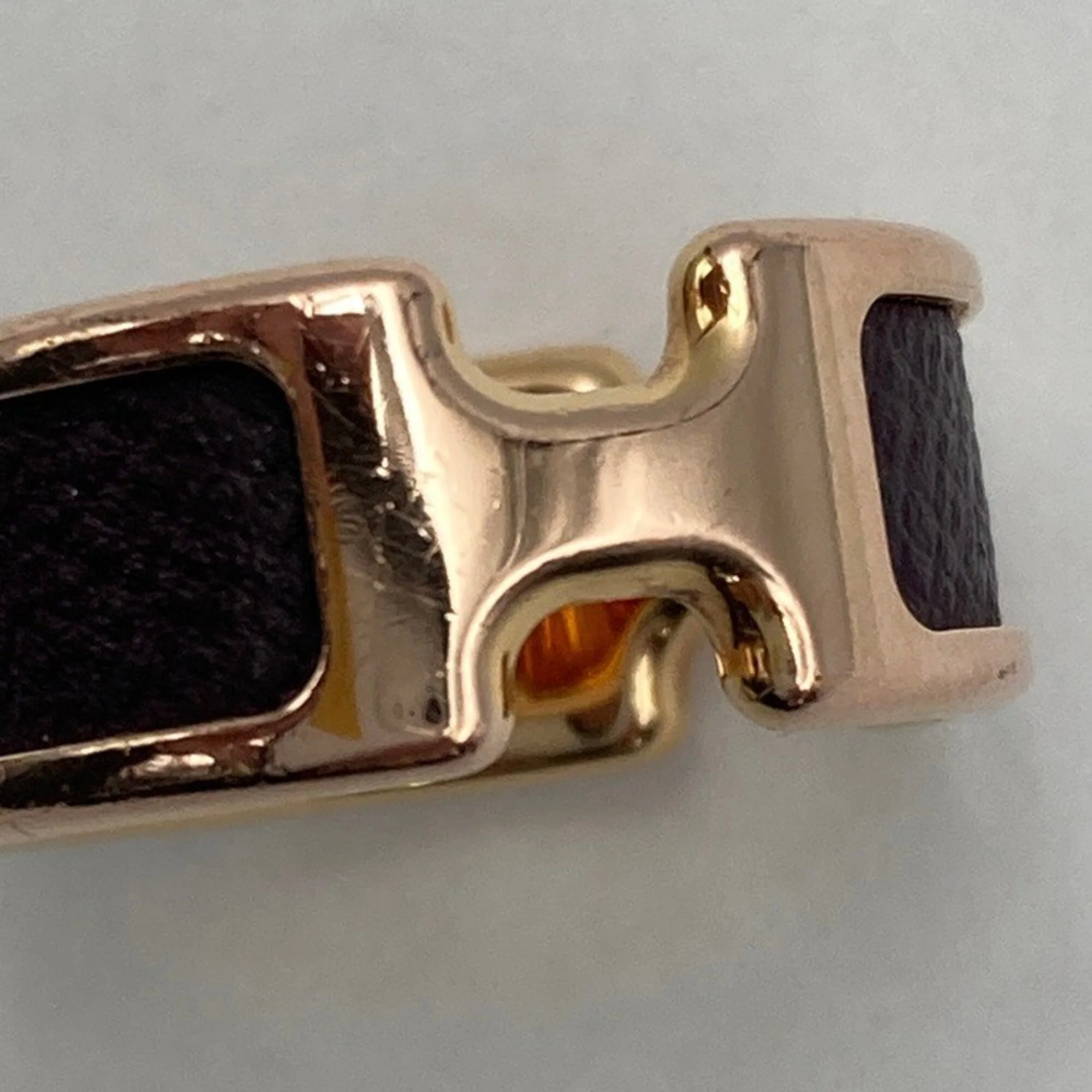 Olympe Ring Leather and Metal Mini - Image 5