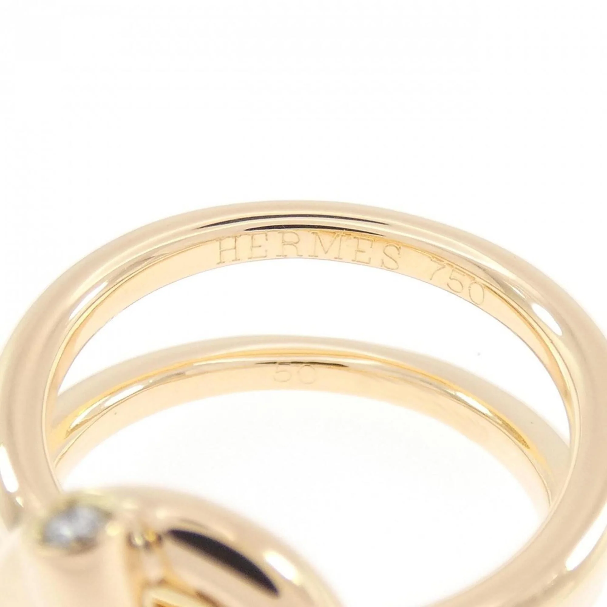 Ring 18K Yellow Gold with Diamond - Image 4