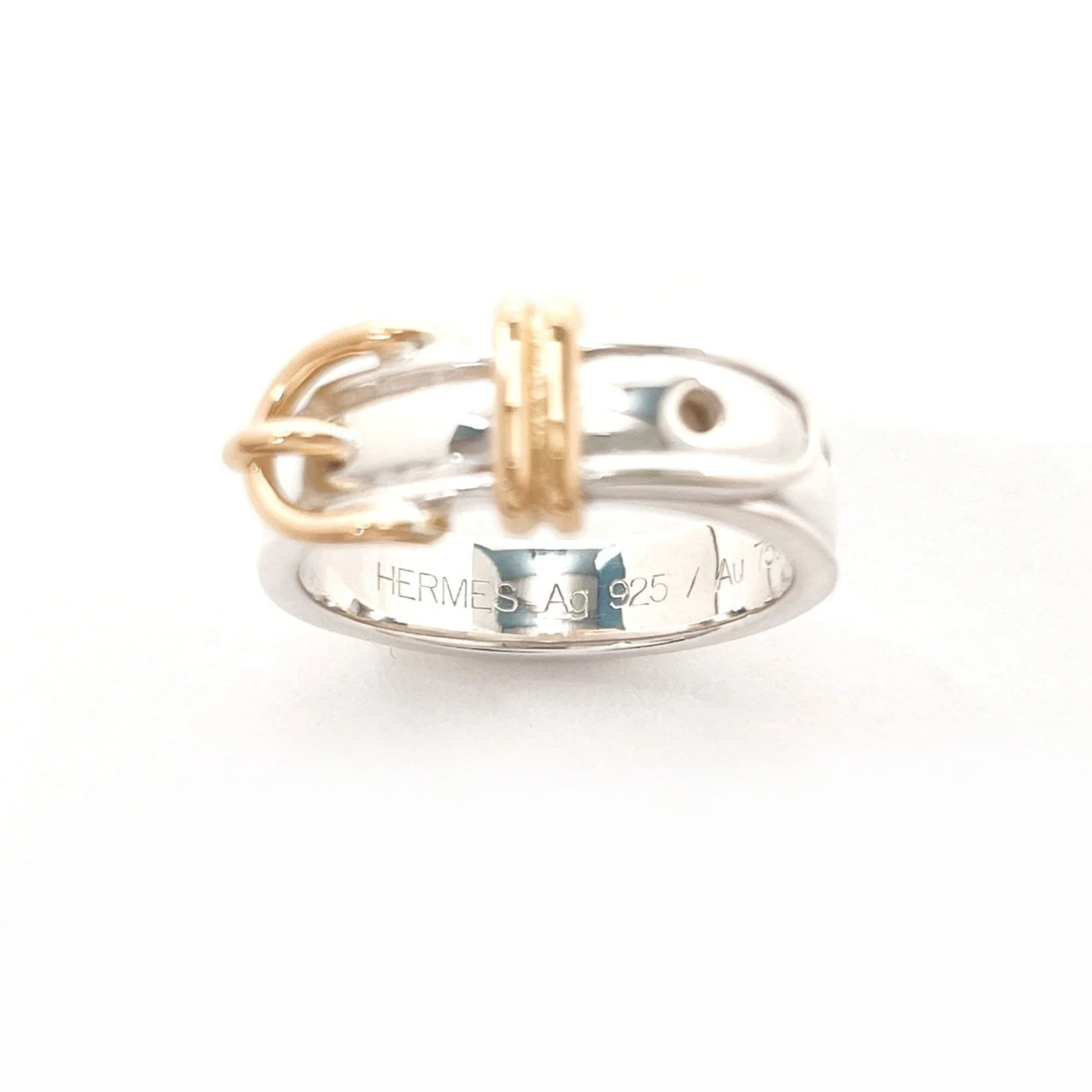 Ring Sterling Silver and 18K Yellow Gold - Image 3