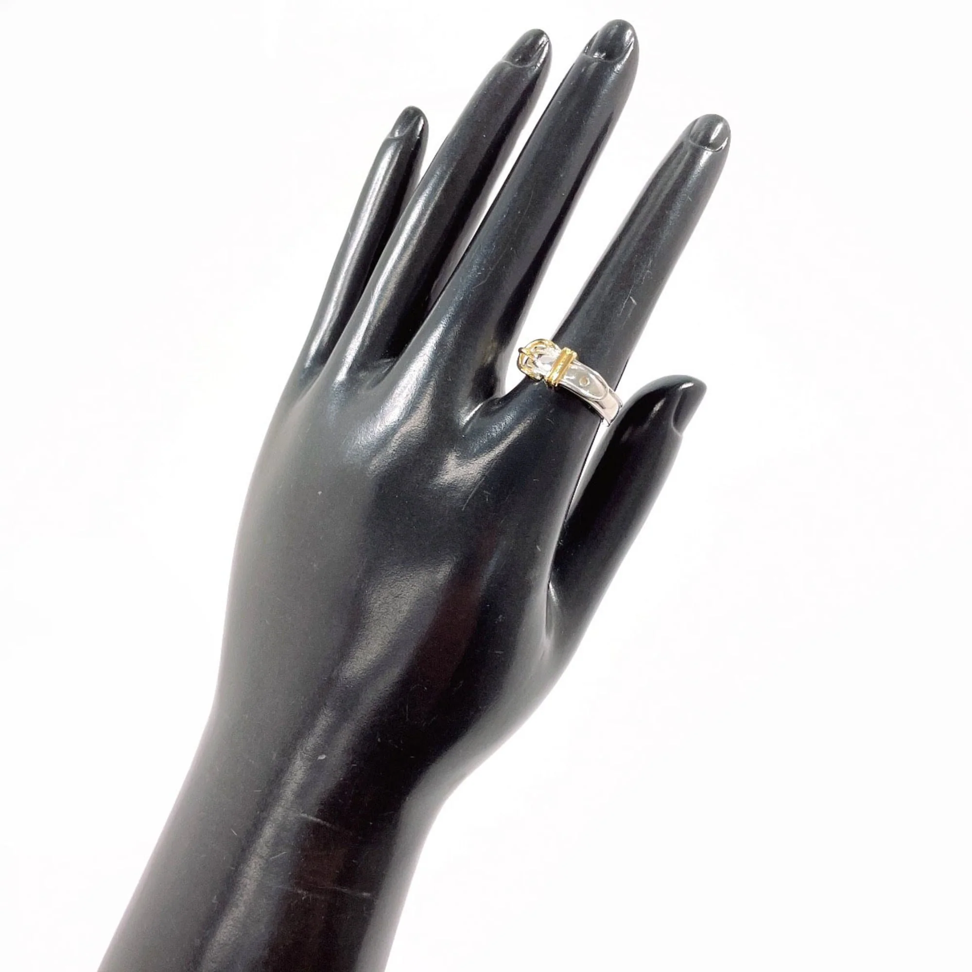 Ring Sterling Silver and 18K Yellow Gold - Image 7