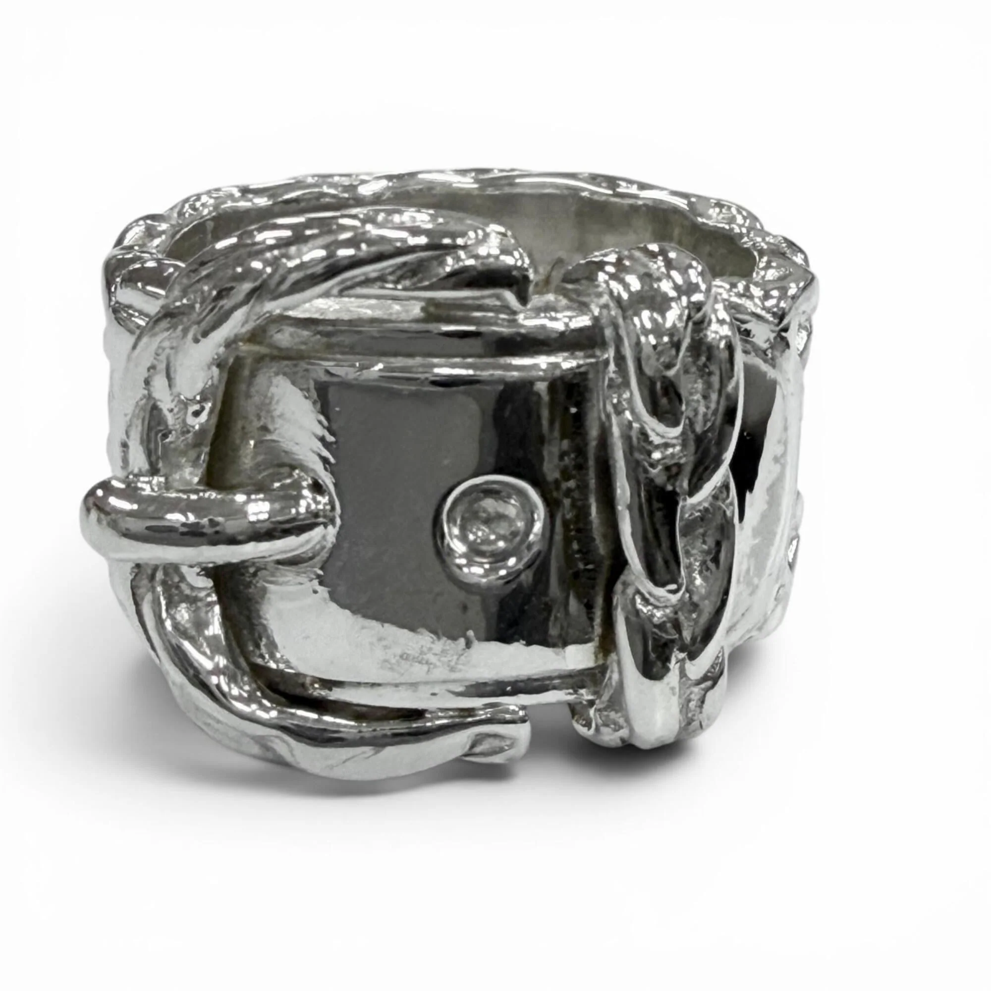Vintage Diane Ring Sterling Silver - Image 2