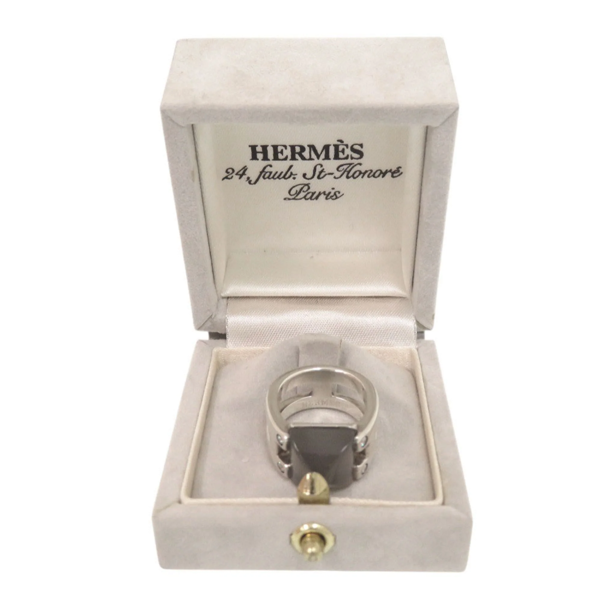 Vintage Medor Ring Sterling Silver with Moonstone - Image 2