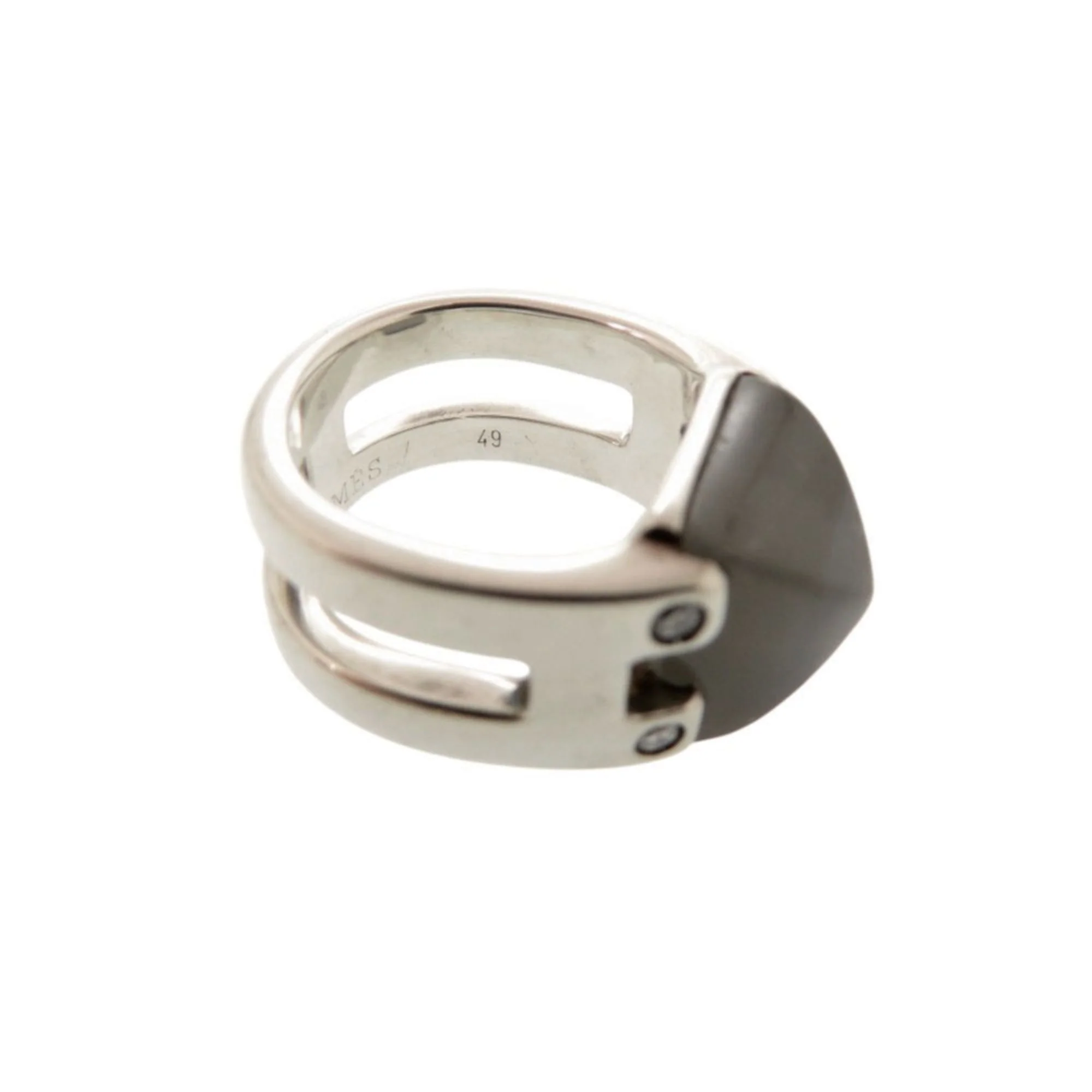 Vintage Medor Ring Sterling Silver with Moonstone - Image 7