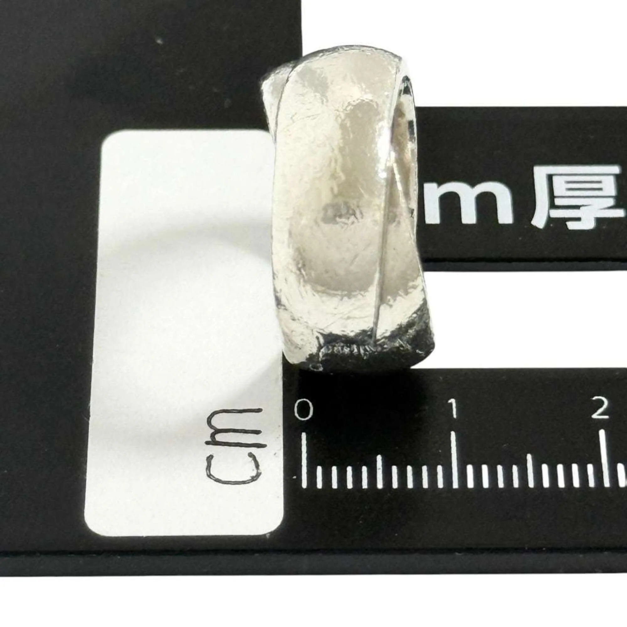 Wide Ring Sterling Silver - Image 8