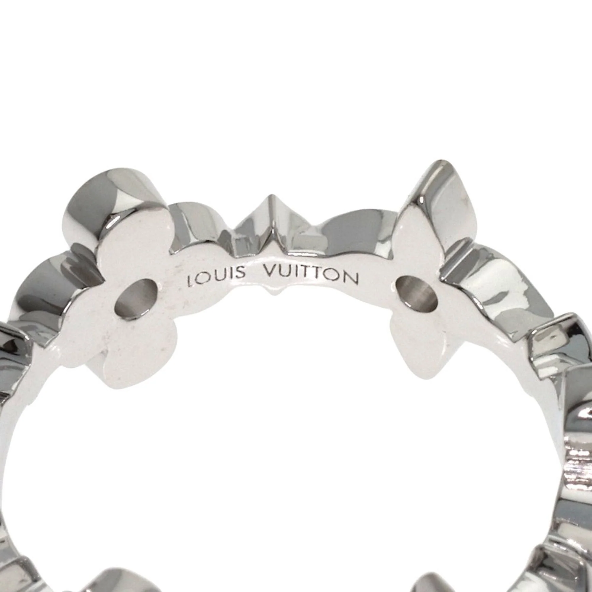 Band Ring 18K White Gold With Diamond - Image 5