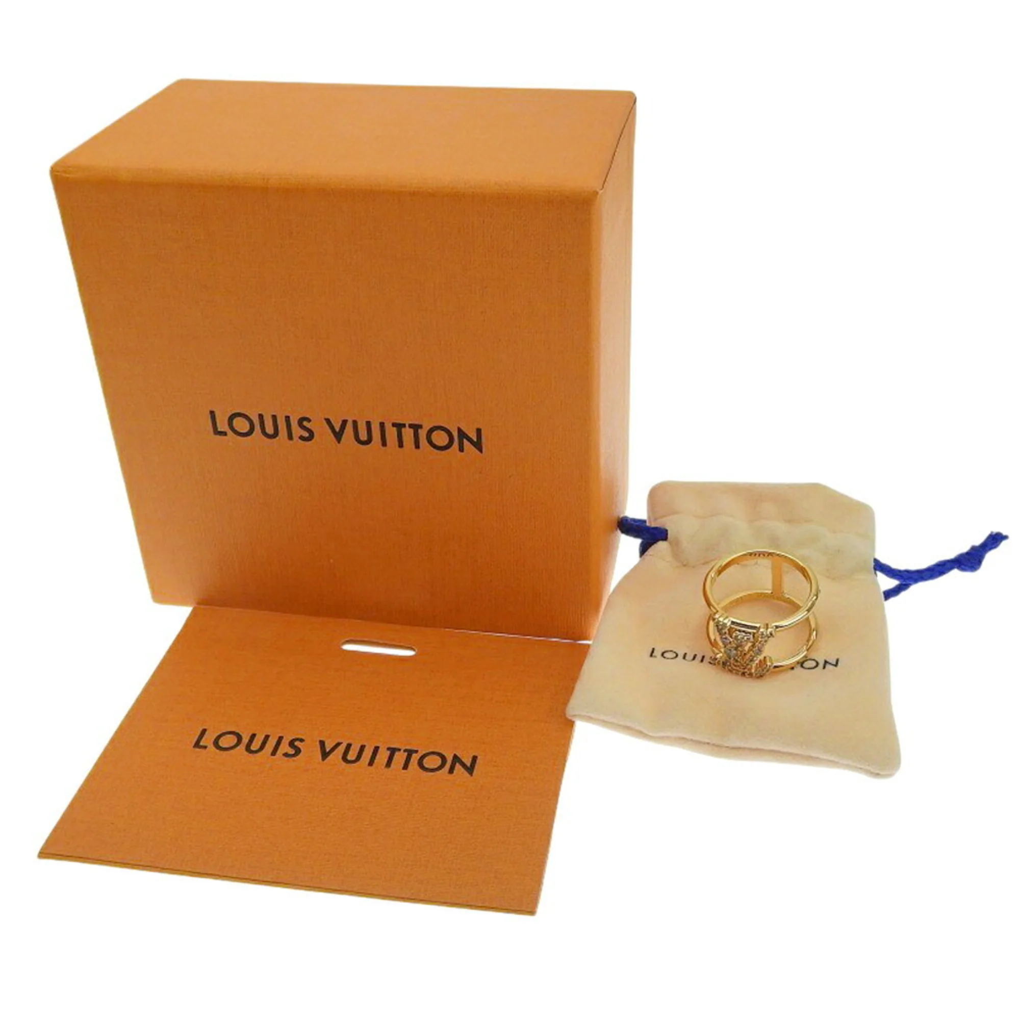Band Ring Gold With Rhinestone - Image 5