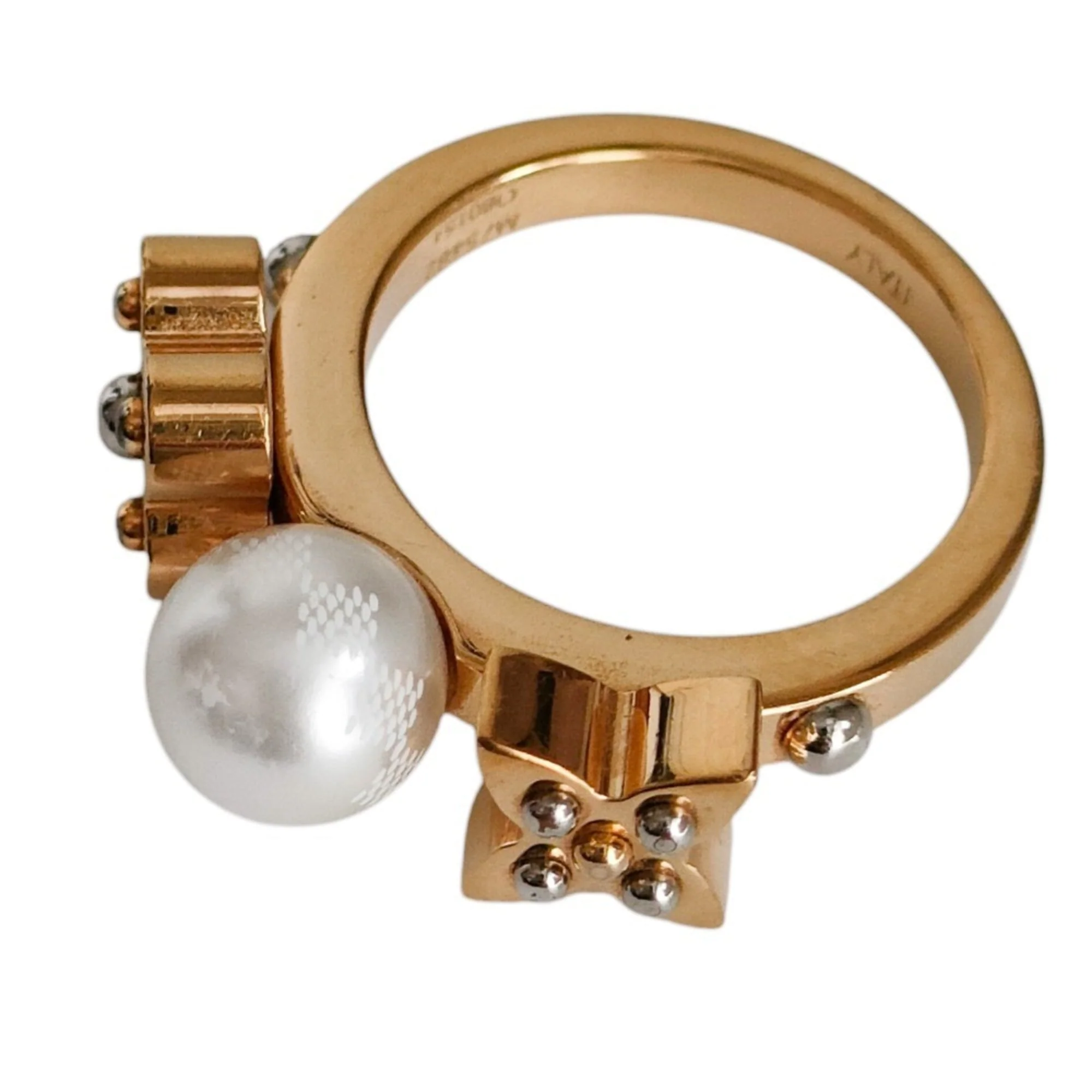 Charmy Pearl Ring Metal - Image 7