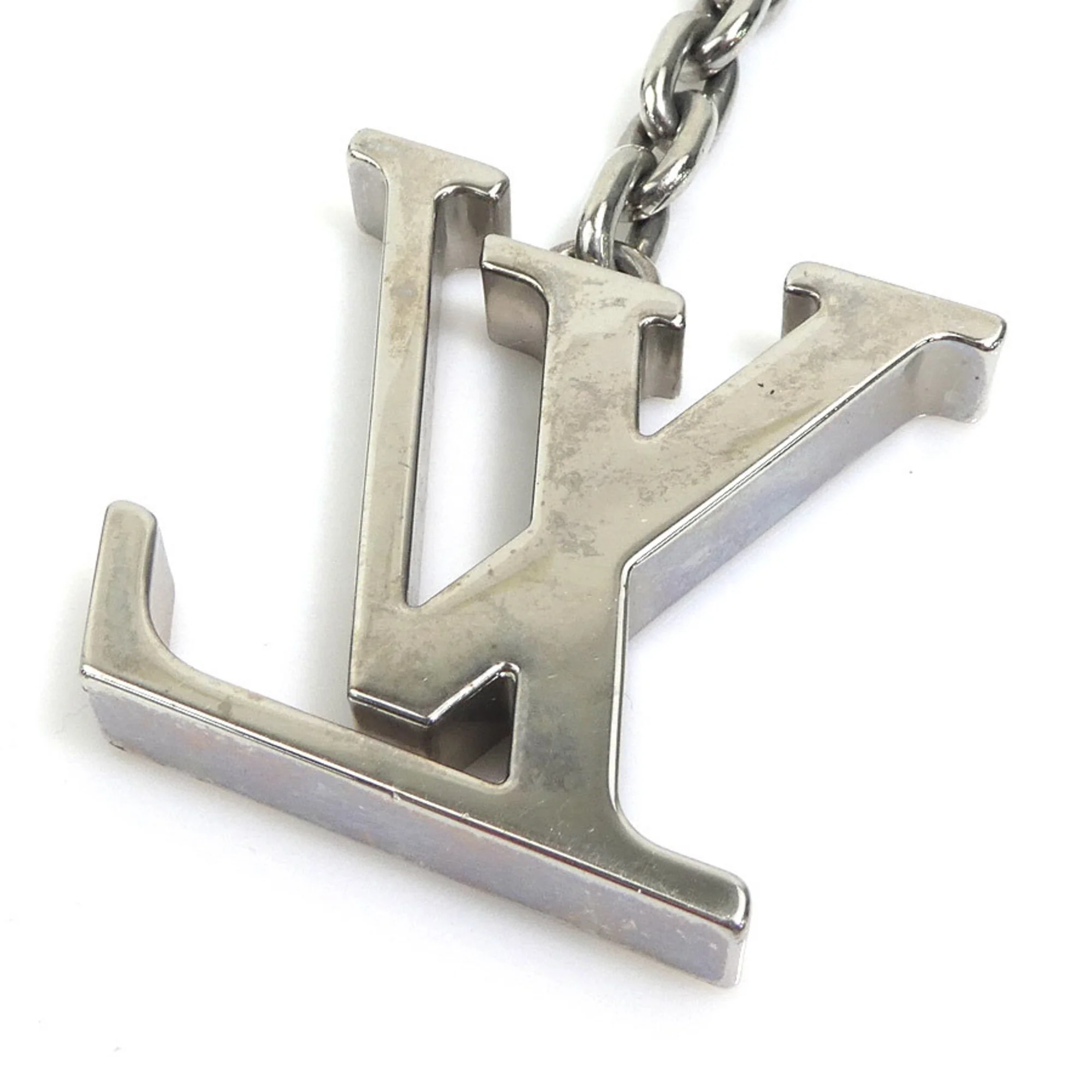 Keyring Charm Metal Silver Ring - Image 5