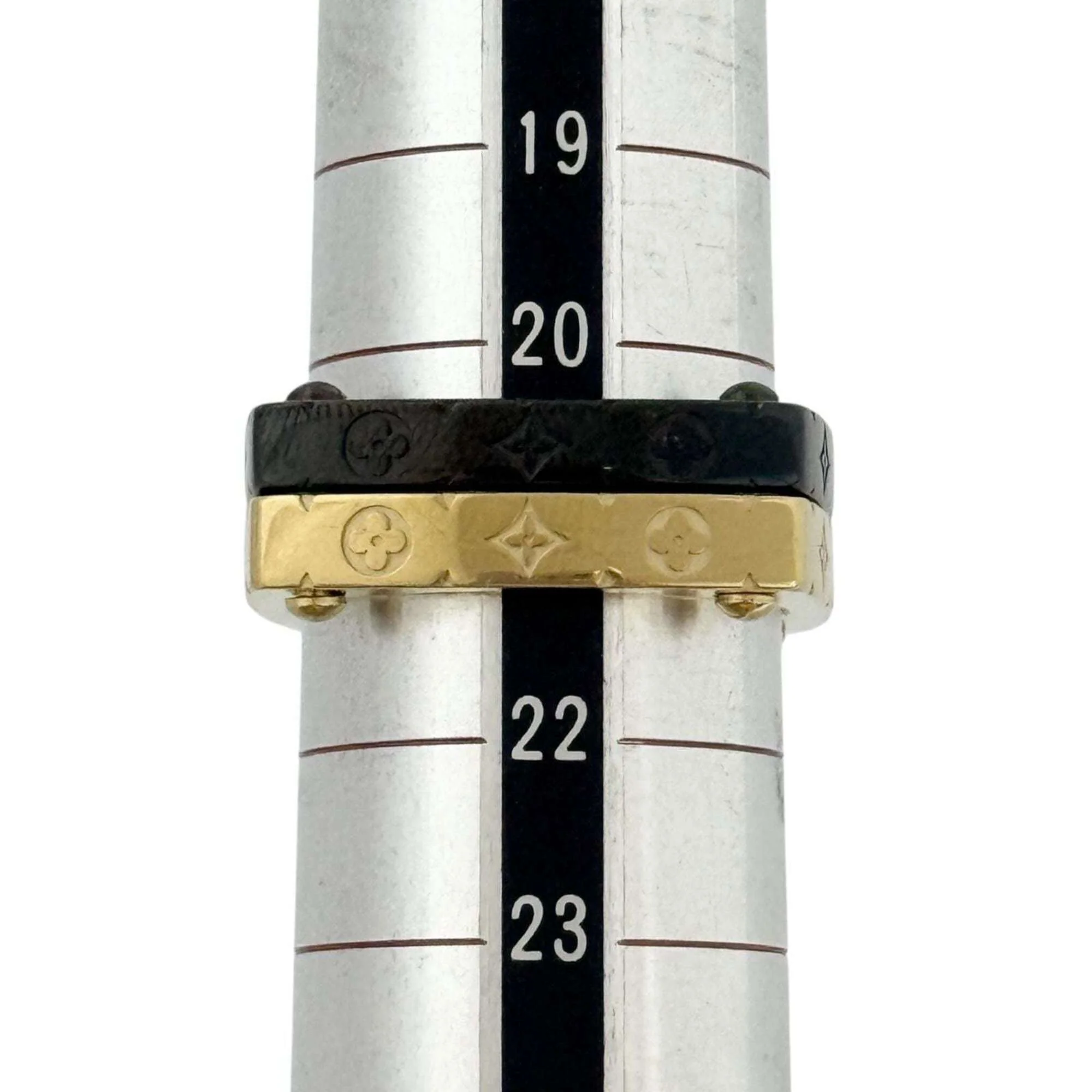 Monogram Bold Set Band Ring Metal - Image 9