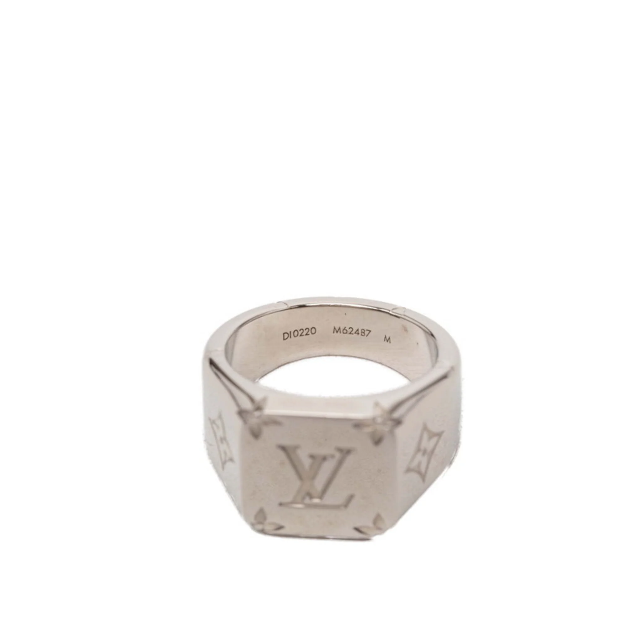 Monogram Signet Ring Metal - Image 5