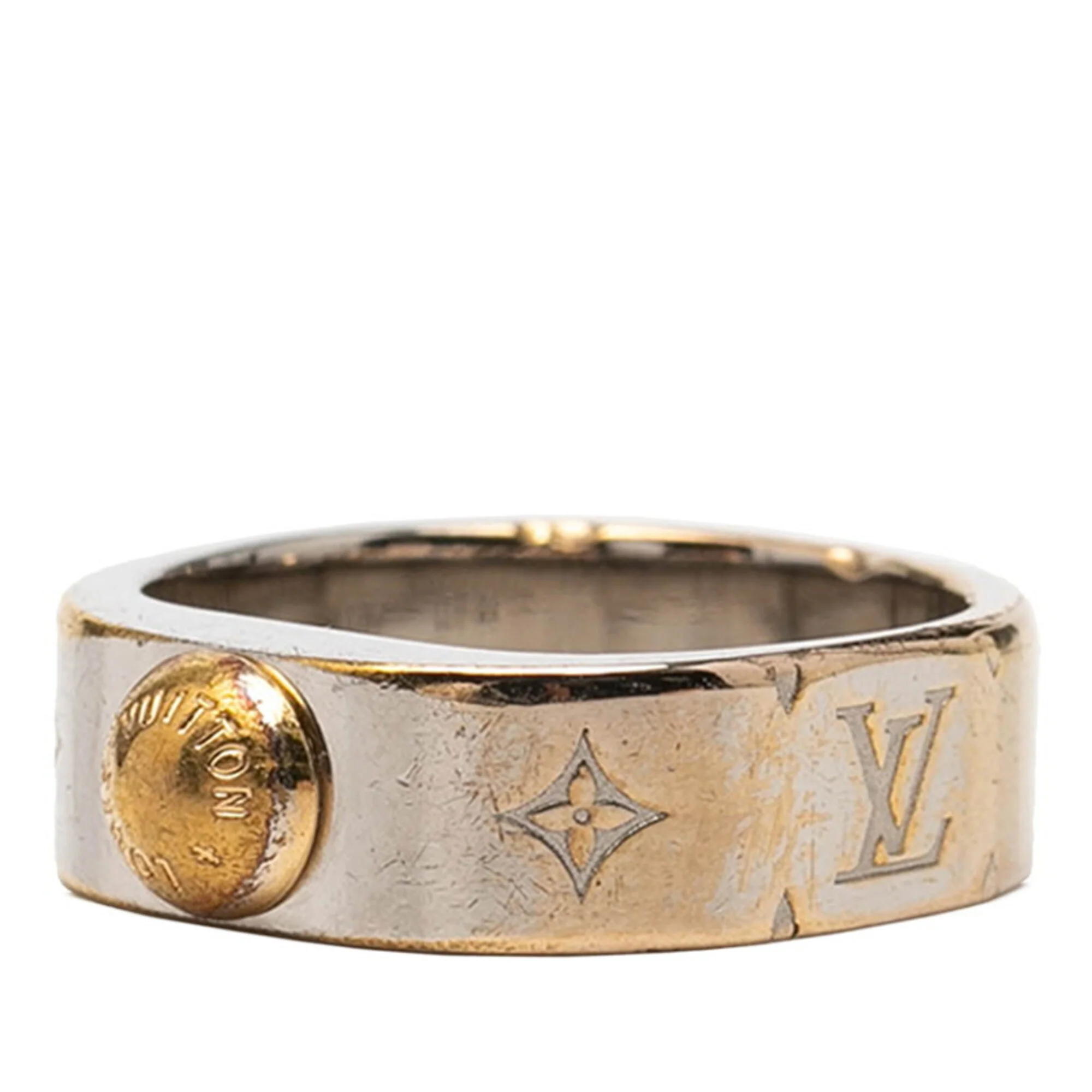 Nanogram Ring Gold and Metal - Image 2