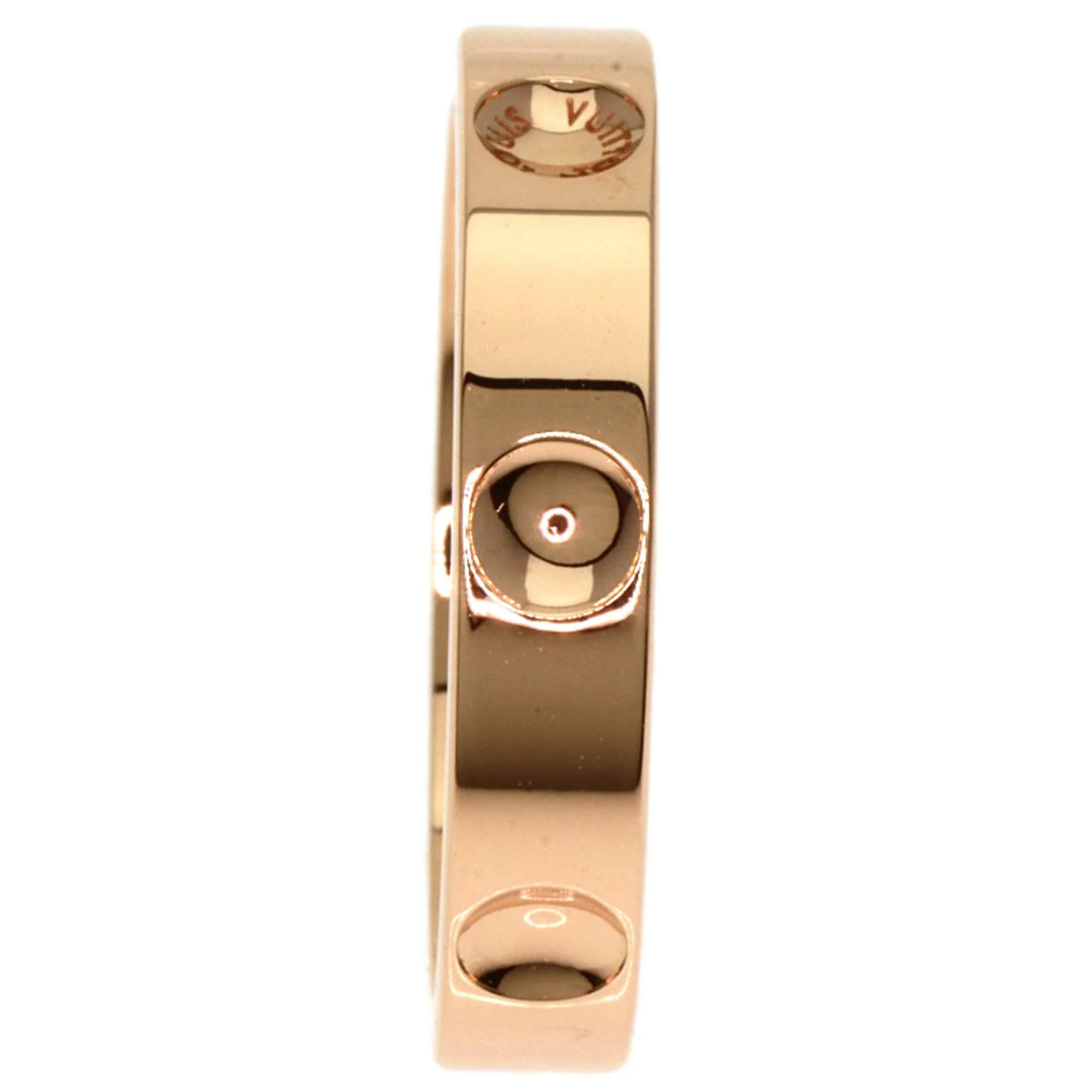 Petite Bague Empreinte Ring 18K Rose Gold - Image 3