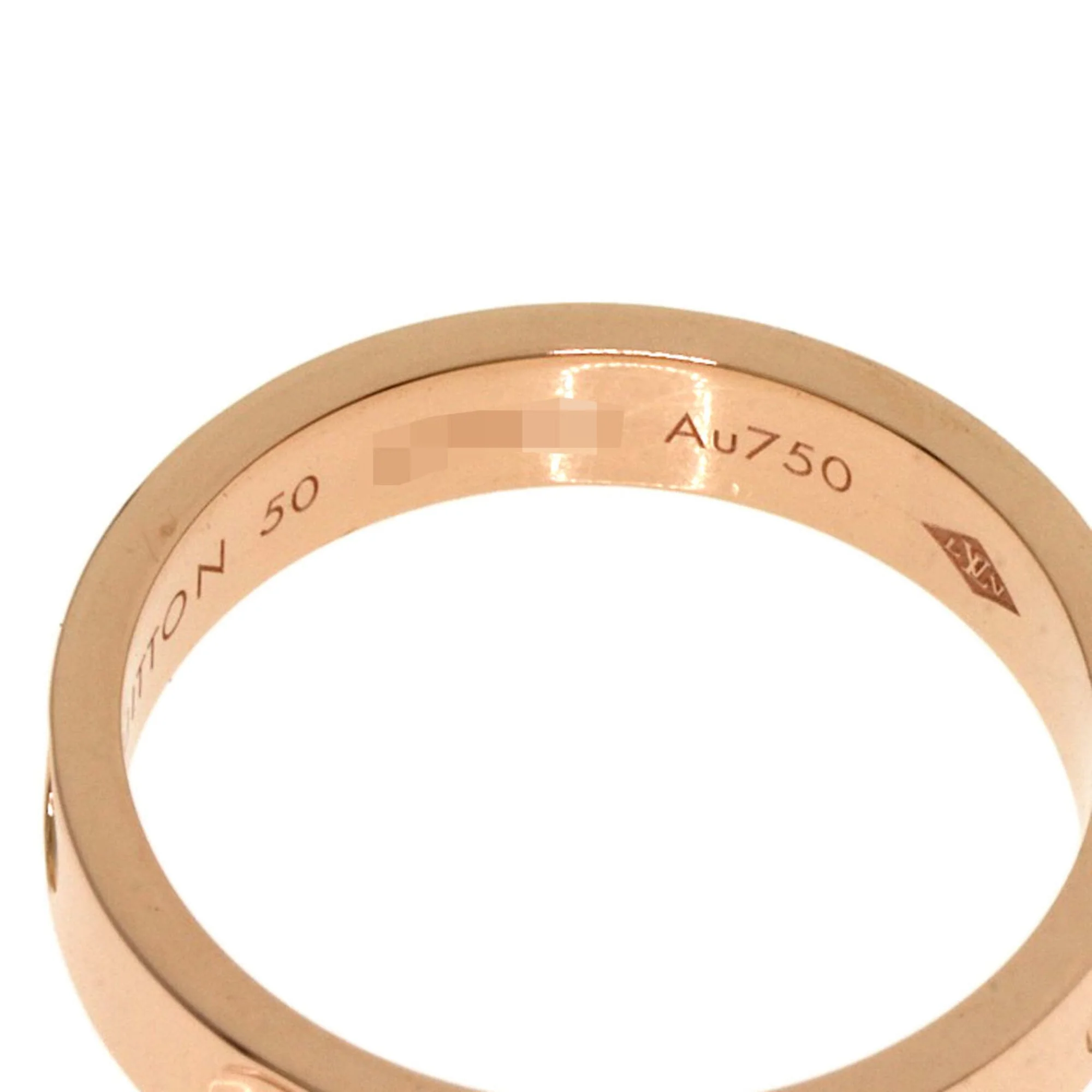 Petite Bague Empreinte Ring 18K Rose Gold - Image 5