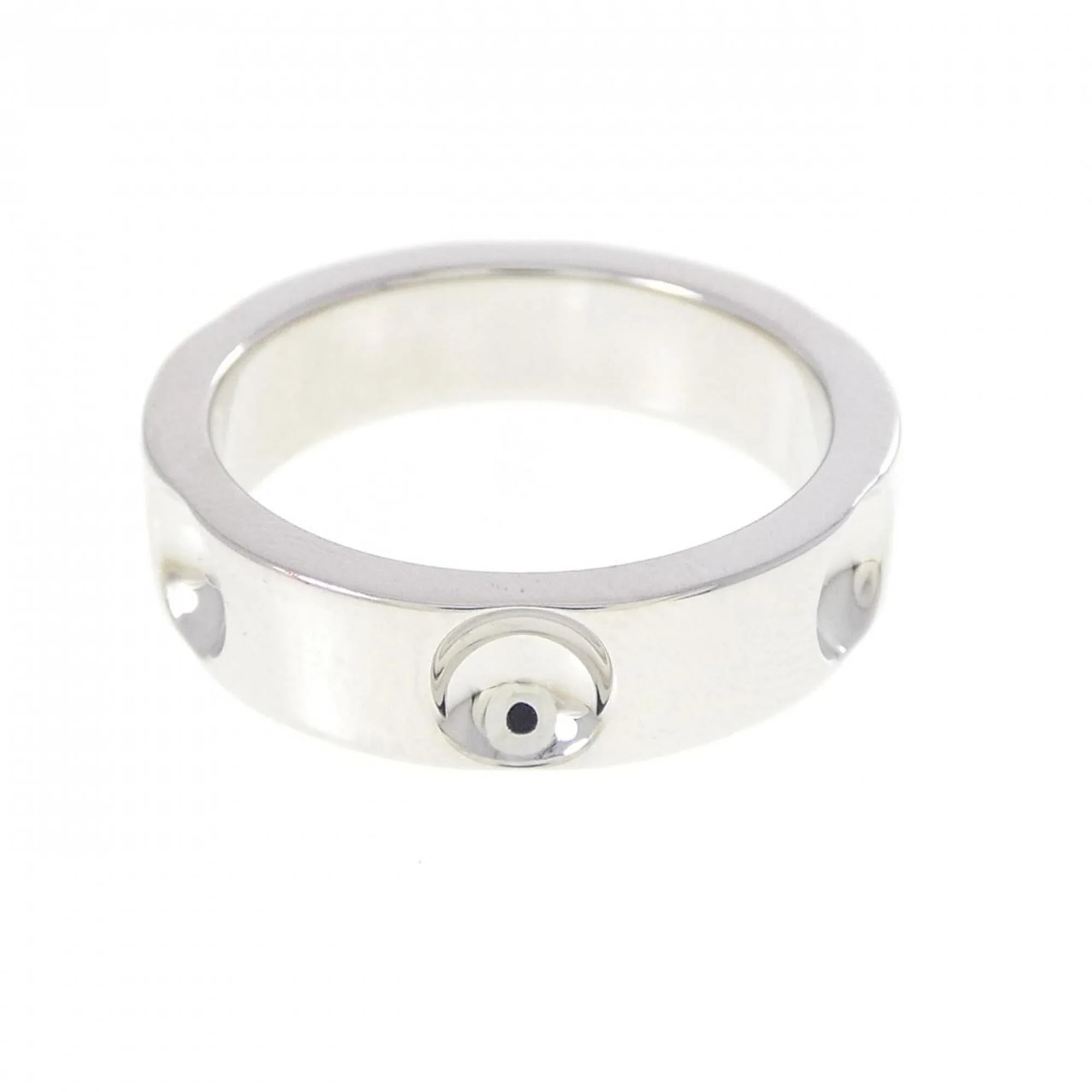 Petite Bague Empreinte Ring 18K White Gold - Image 2
