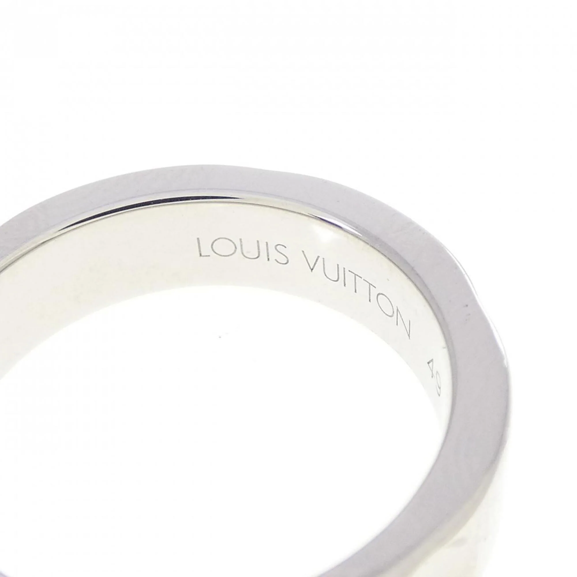 Petite Bague Empreinte Ring 18K White Gold - Image 3