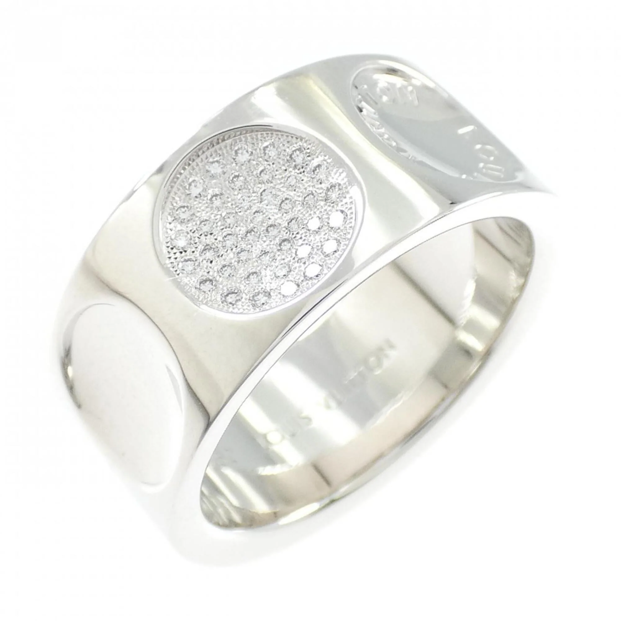 Petite Bague Empreinte Ring 18K White Gold