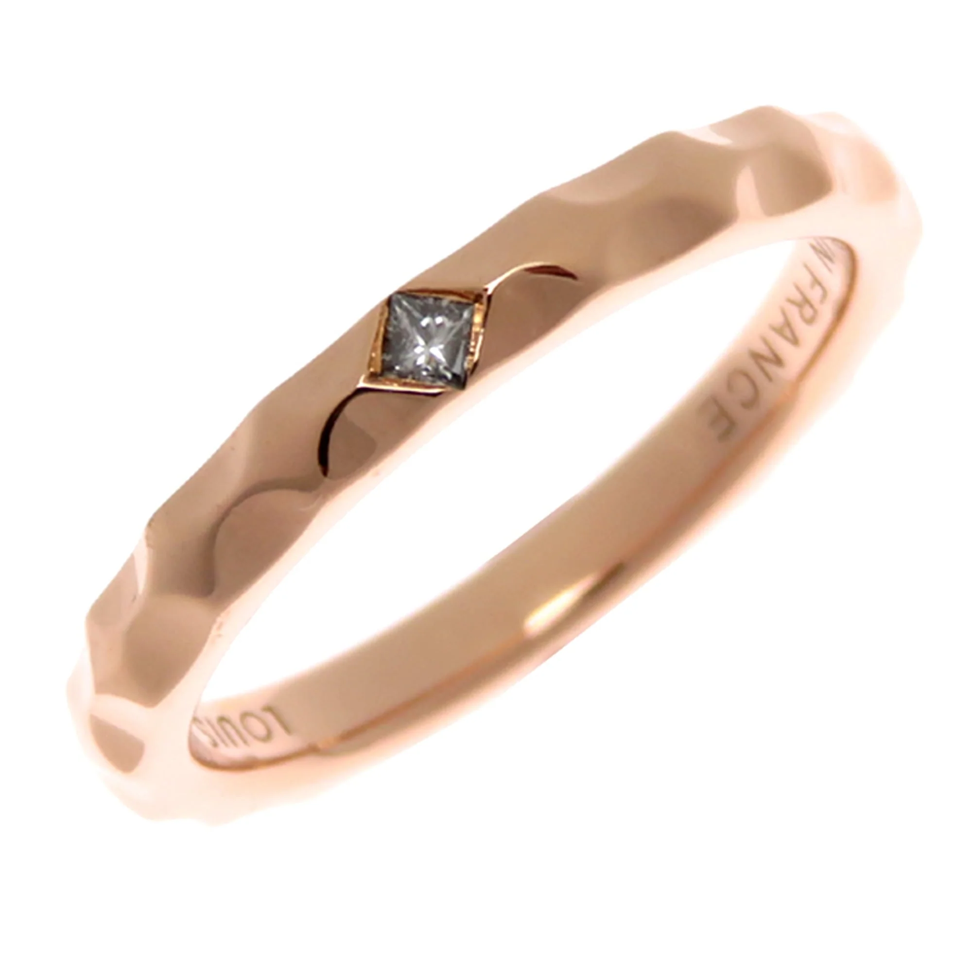 Ring 18K Rose Gold with Diamond