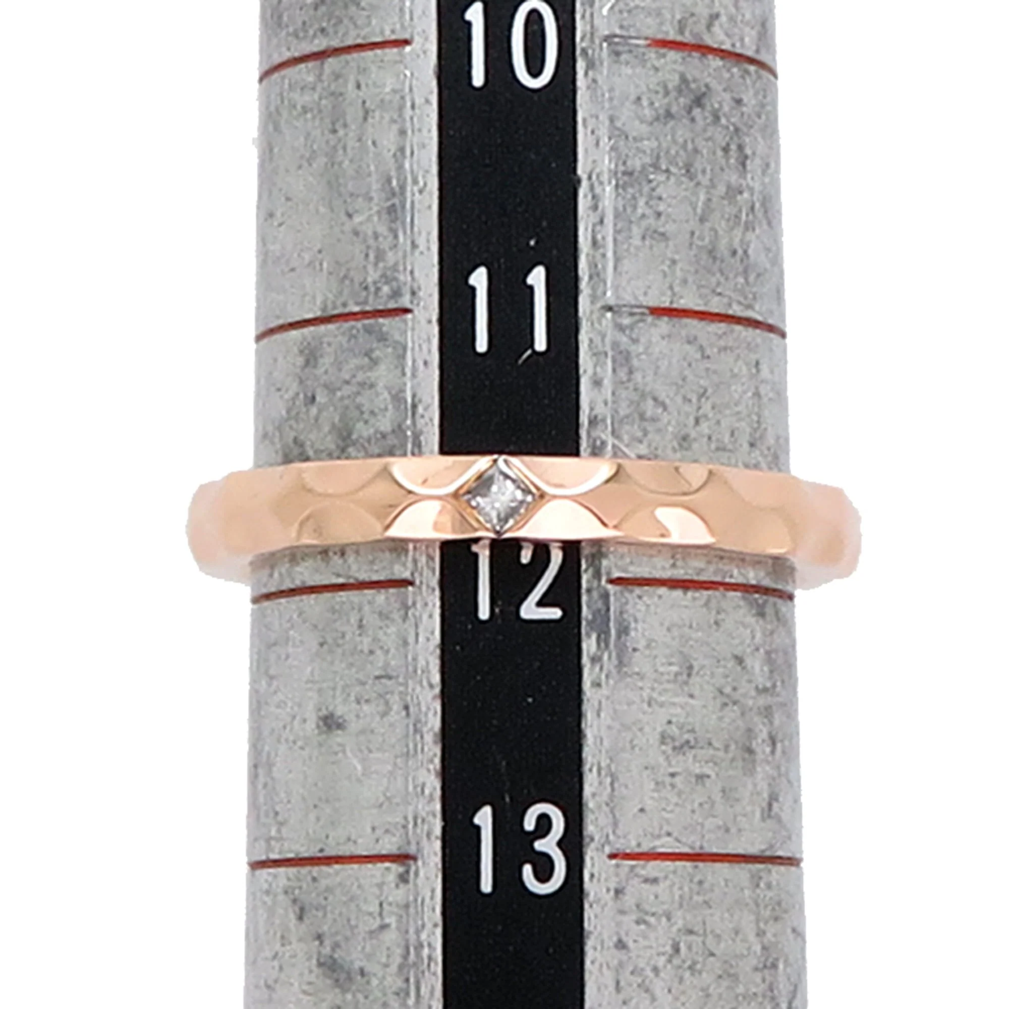 Ring 18K Rose Gold with Diamond - Image 7