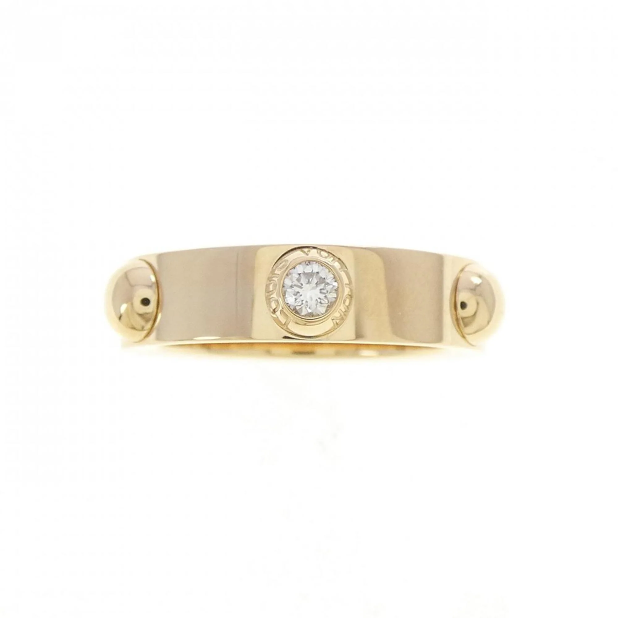 Ring 18K Yellow Gold with Diamond - Image 2